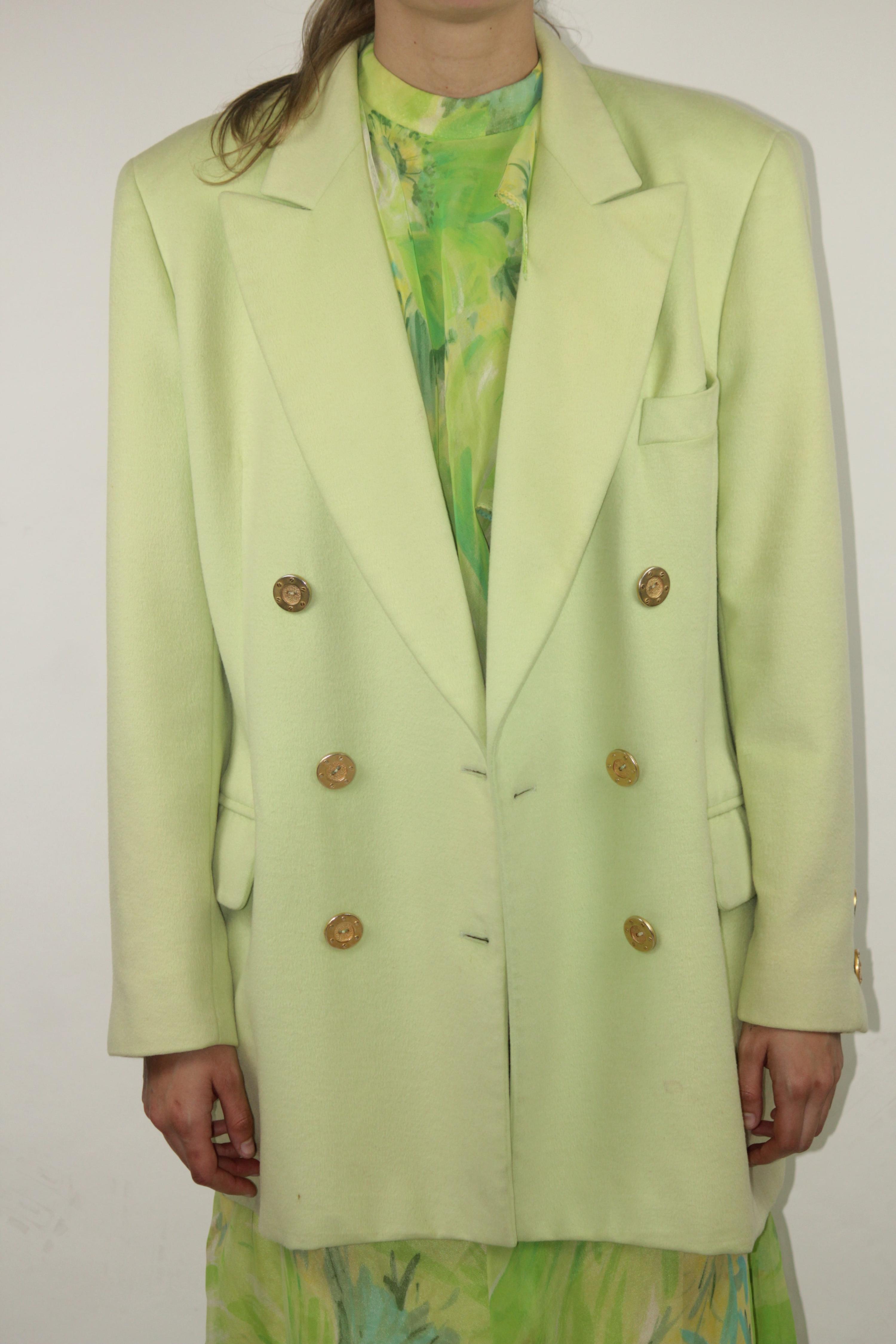 Pastel Green Blazer