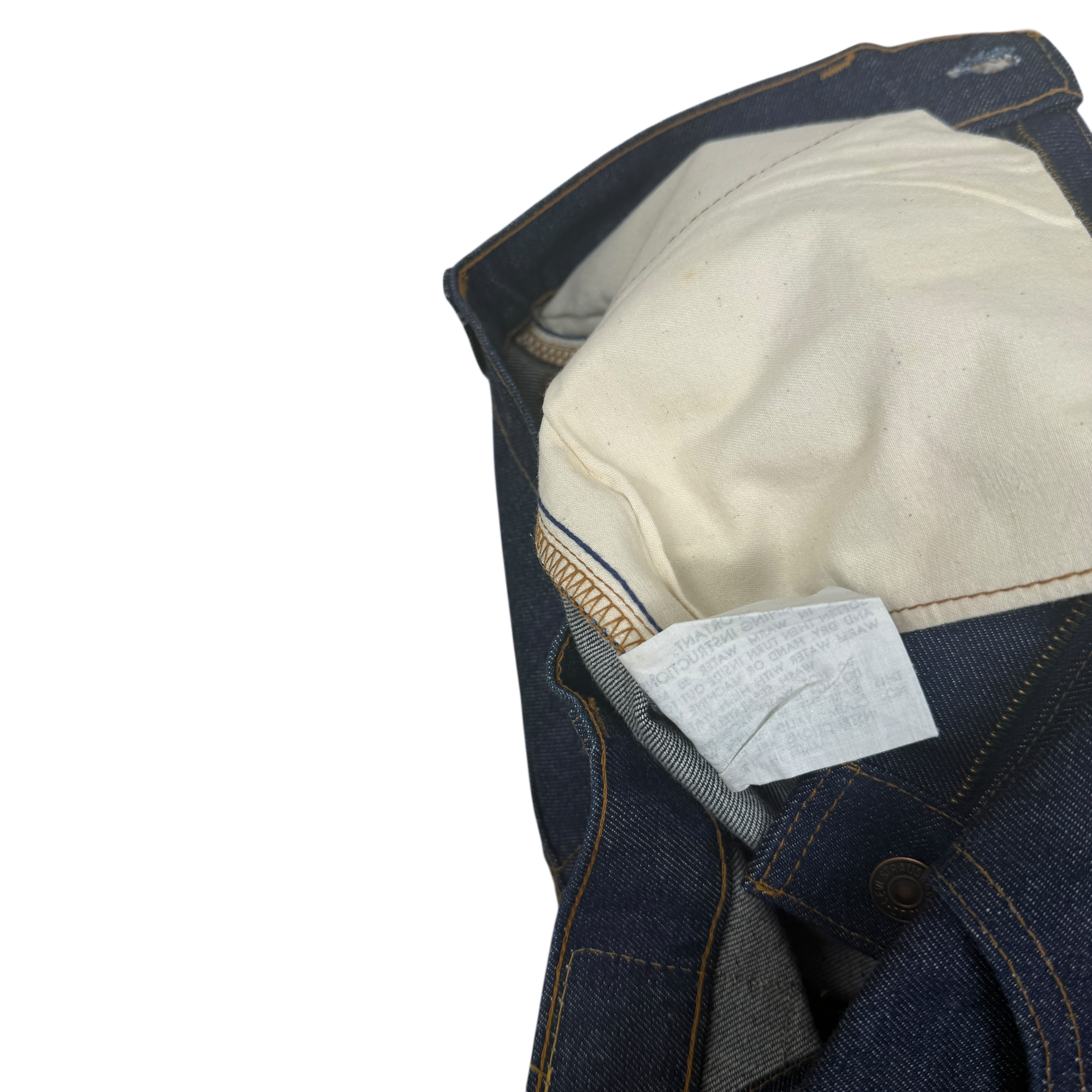 Levi’s 1970s Orange Tab Flared Jeans Indigo (Made in N.Z.) (Size 28”) thumbnail 6