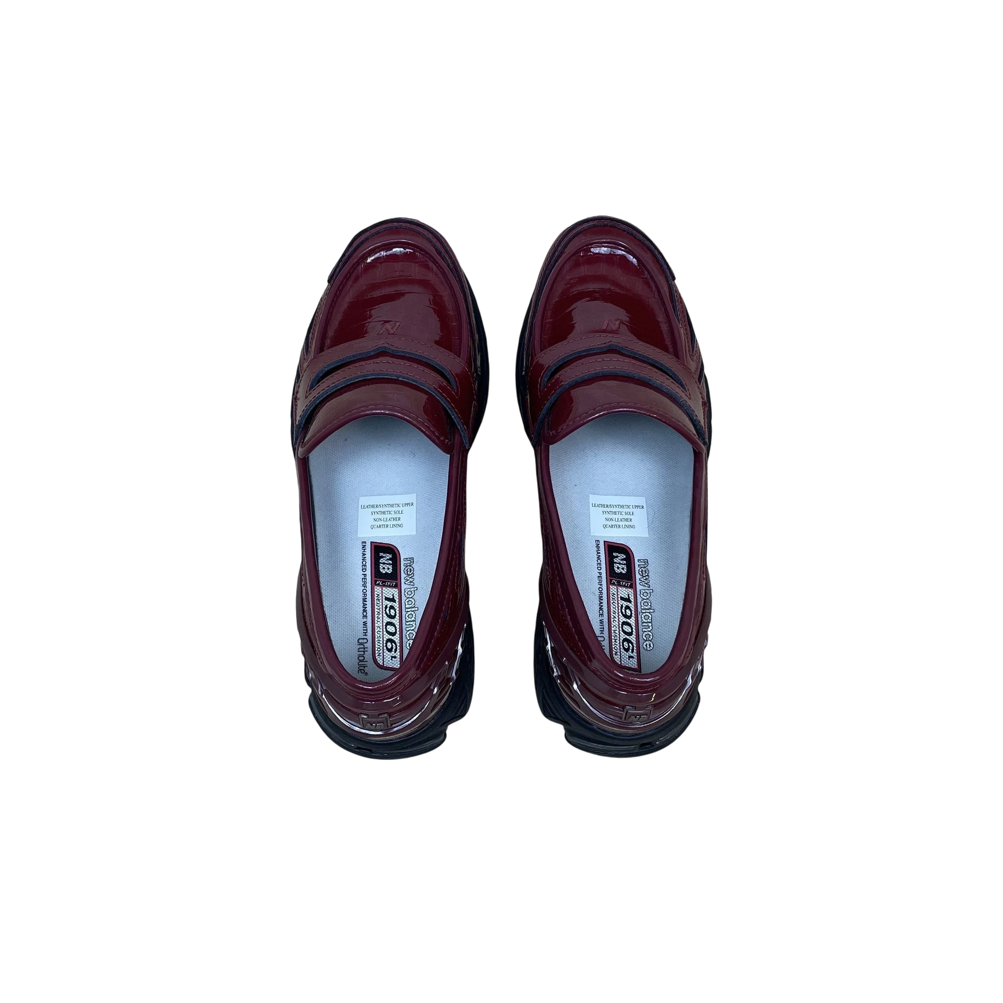 New Balance 1906L Loafers Crocodile  Maroon (Size US10/UK9.5) thumbnail 3