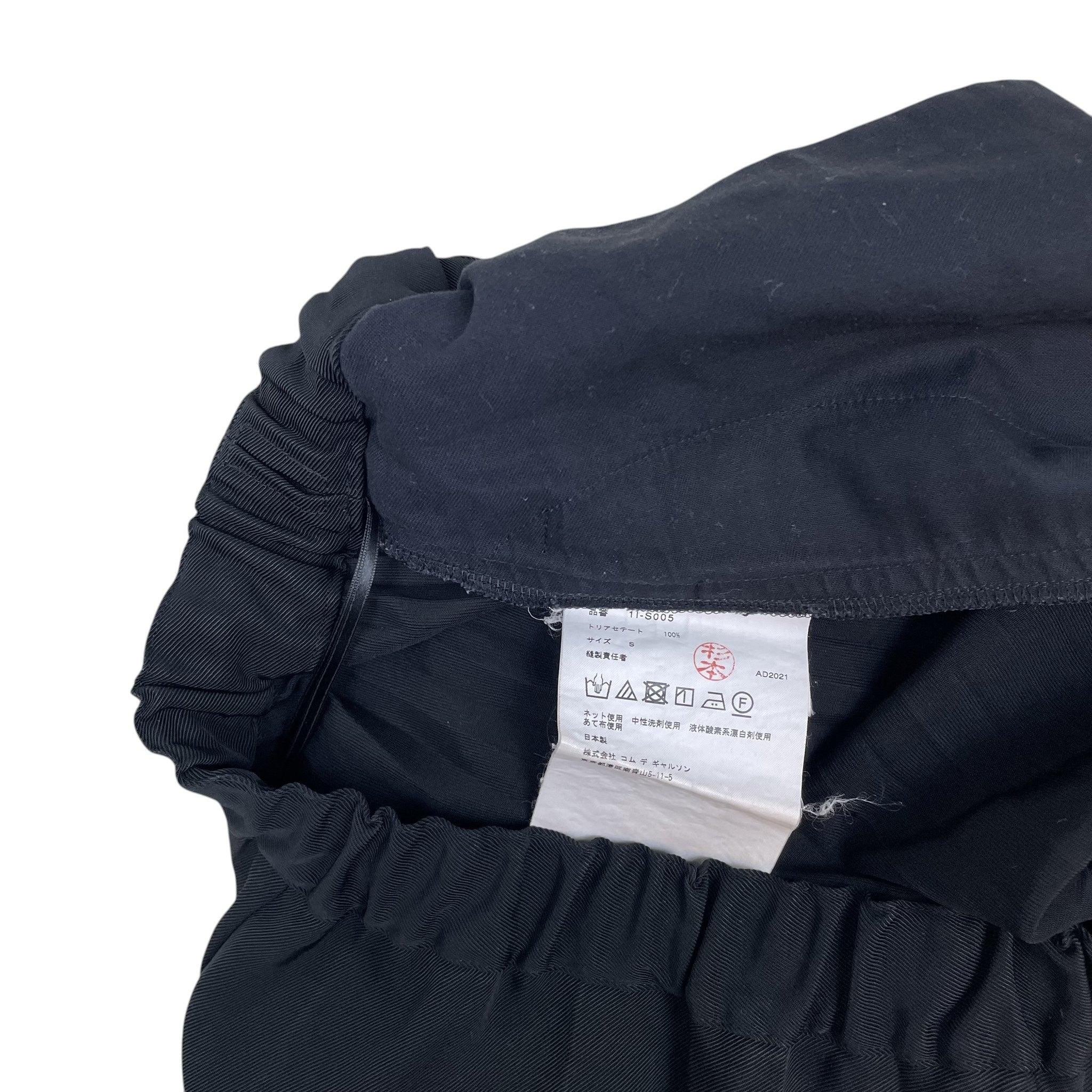 Comme des Garcons BLACK Pleated Skirt Black (Size S) thumbnail 4