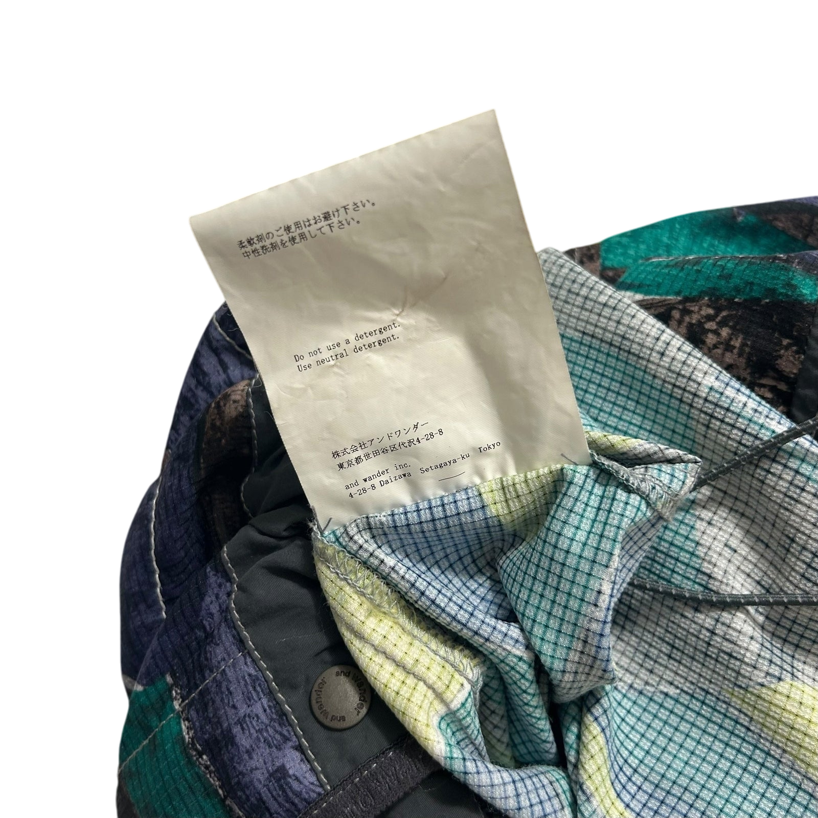 And Wander Printed Vent Hooded Jacket (Fits L/XL) thumbnail 4