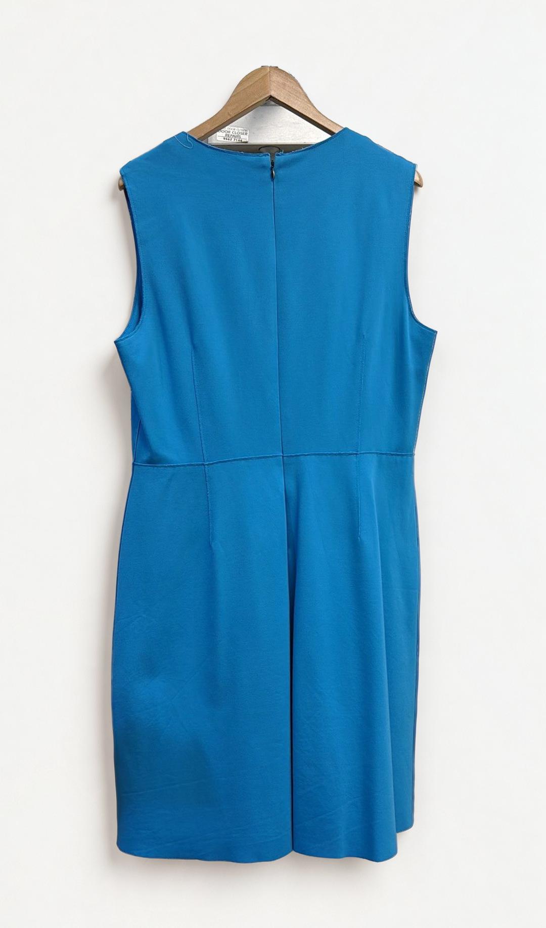 Elie Tahari Blue Dress 14 thumbnail 2