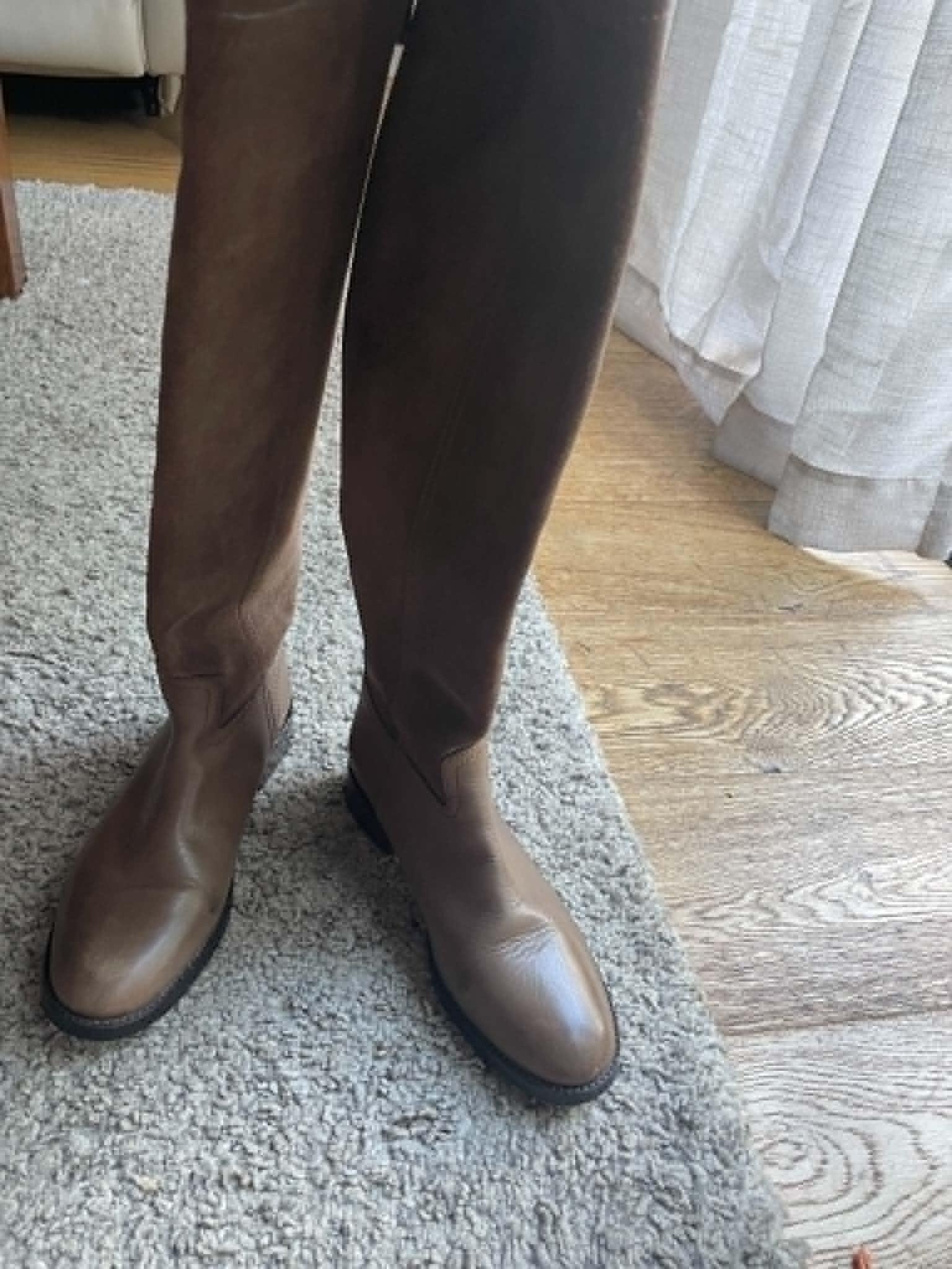 Brown Tory Burch Over-the-Knee Boots 6.5
