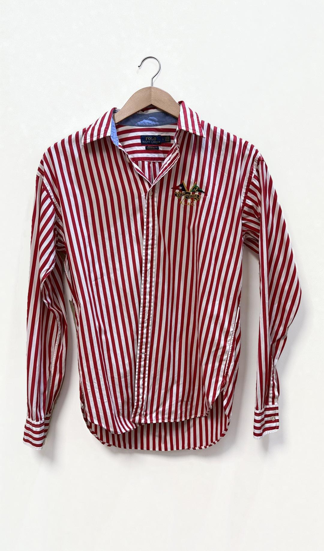Polo Ralph Lauren Red White Stripe Shirt 2