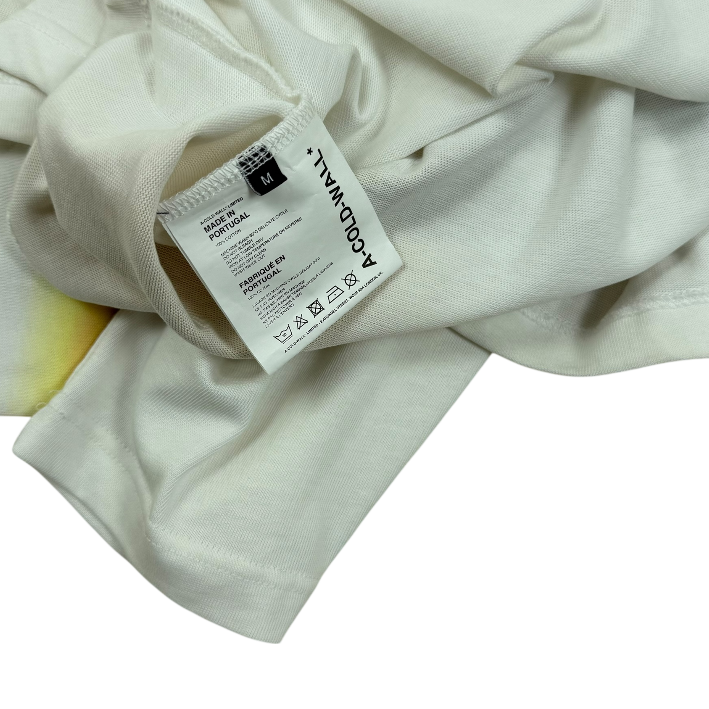 A-COLD-WALL* (ACW) Hypergraphic T-Shirt White (Fits M-L) thumbnail 6