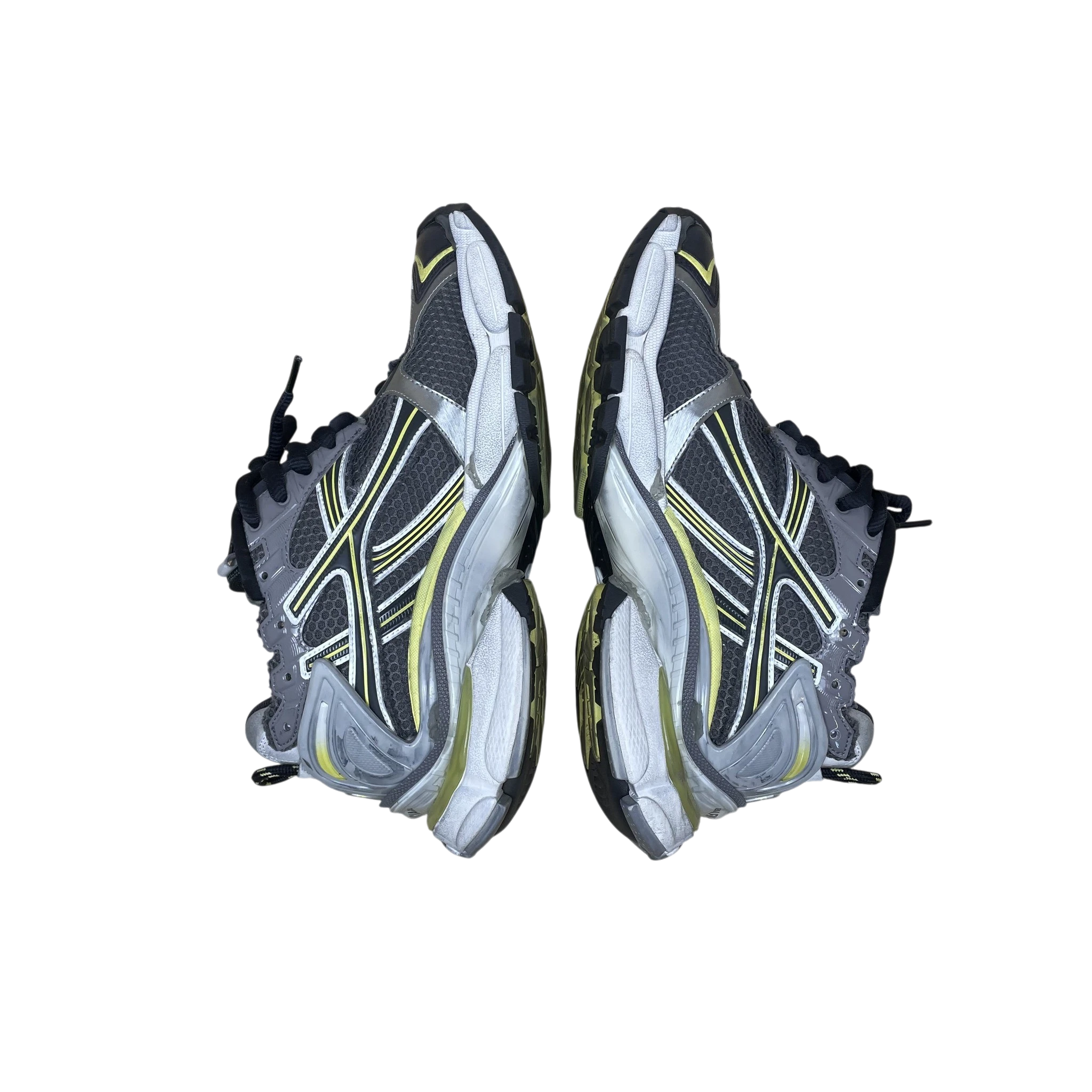 Balenciaga 2022 Runner Sneaker Grey/Yellow (Size EU42/US9) thumbnail 4