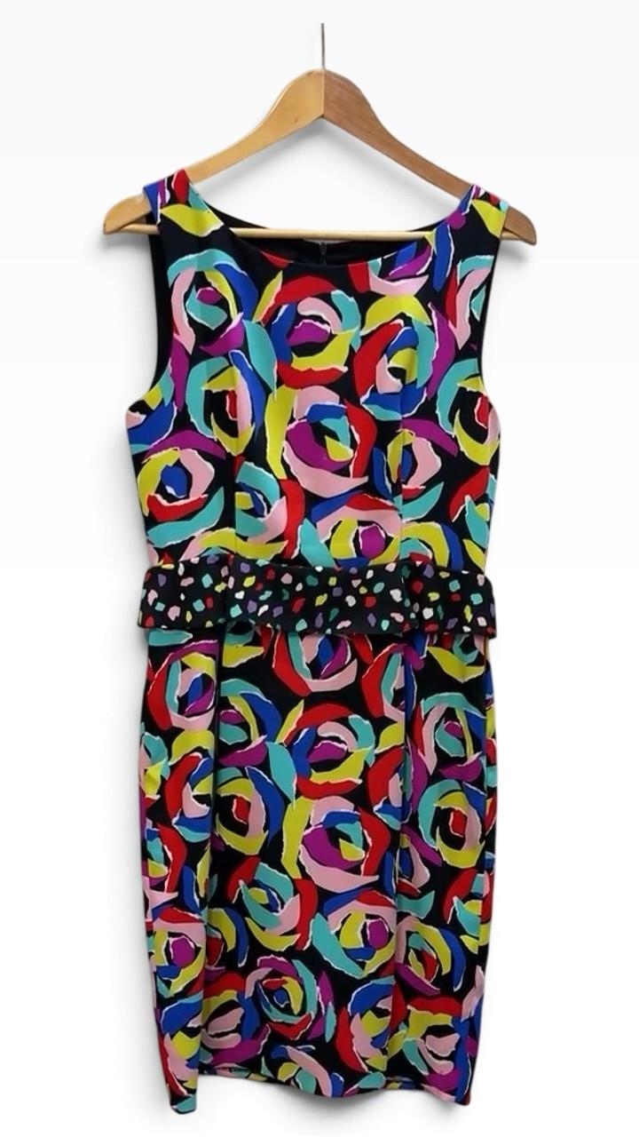 Boutique Moschino Multicolor Floral Dress