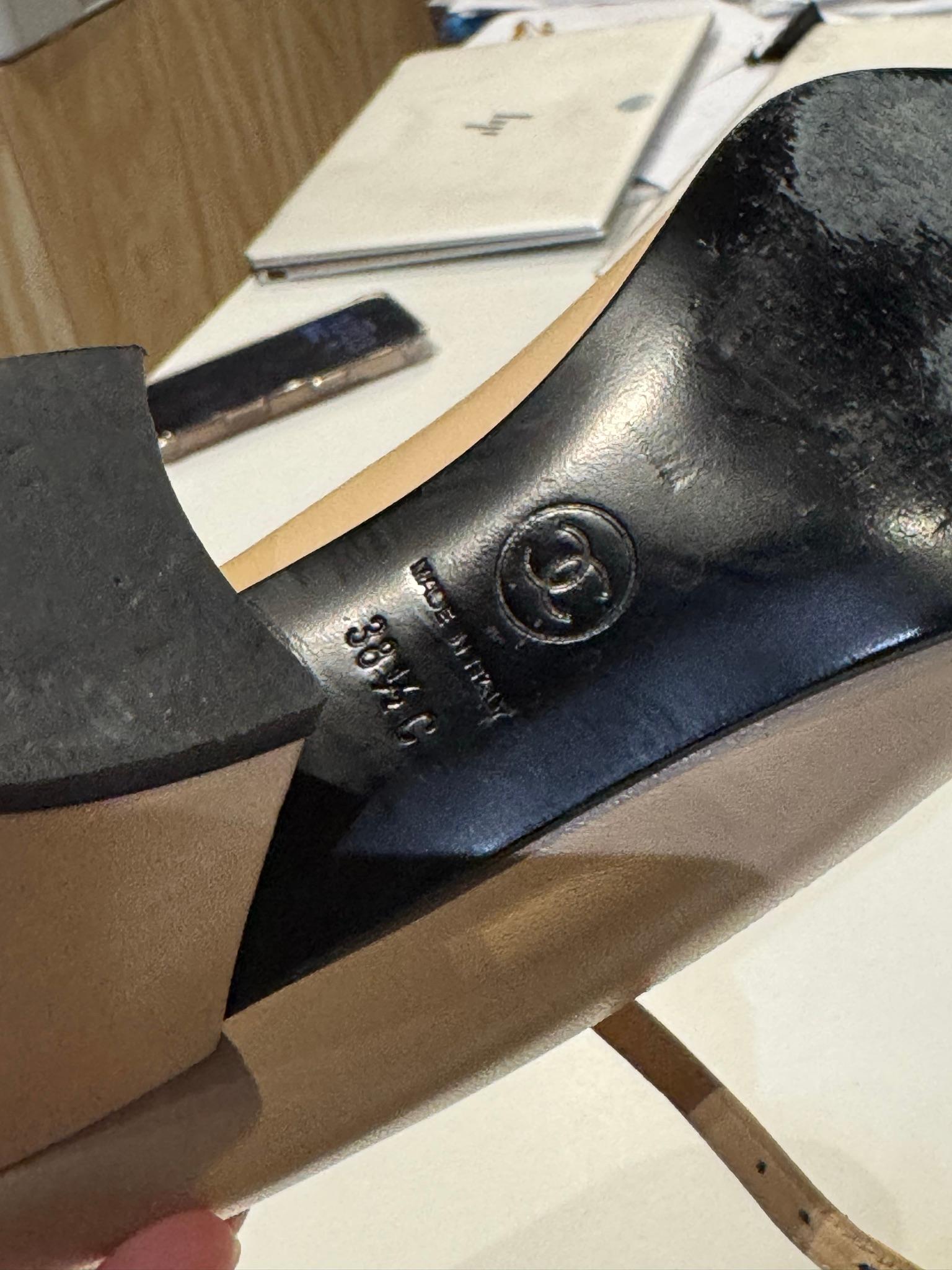 chanel dress shoes - womens EU 38.5 thumbnail 6