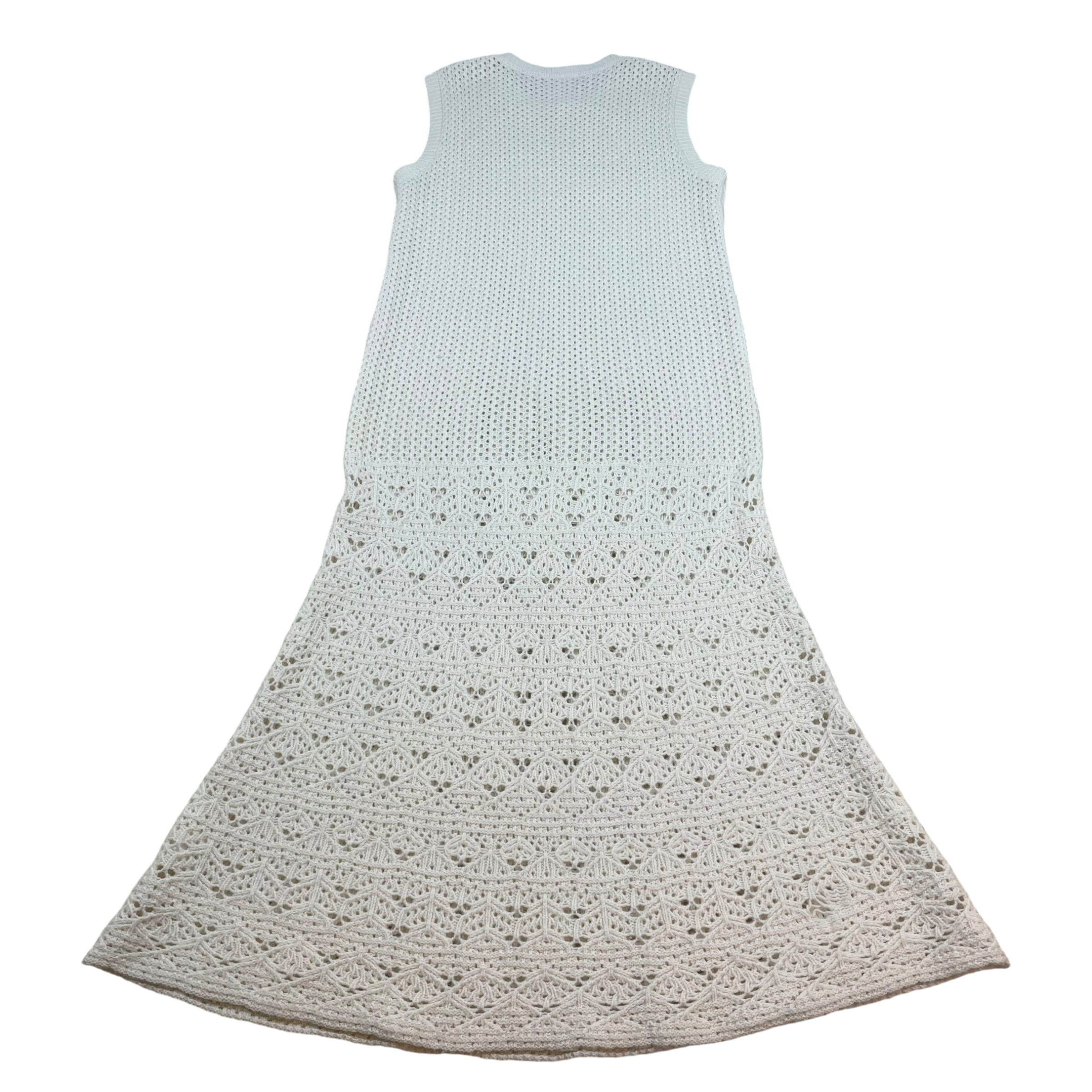 Loro Piana Pointelle-Knit Cashmere Dress Cream (Fits S-M Womens) thumbnail 3