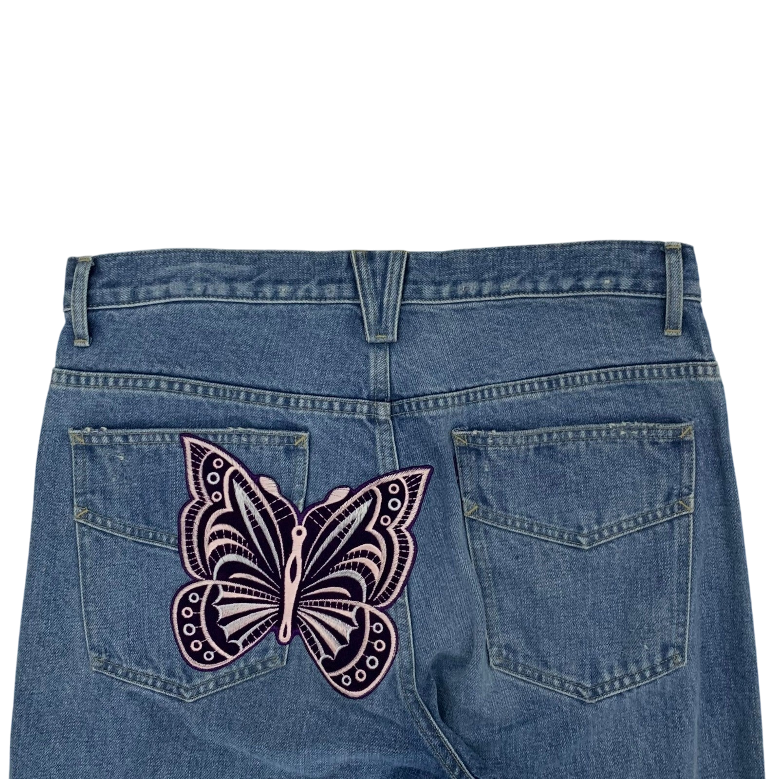 Needles Assorted Patches Straight Jeans (Size L) thumbnail 4