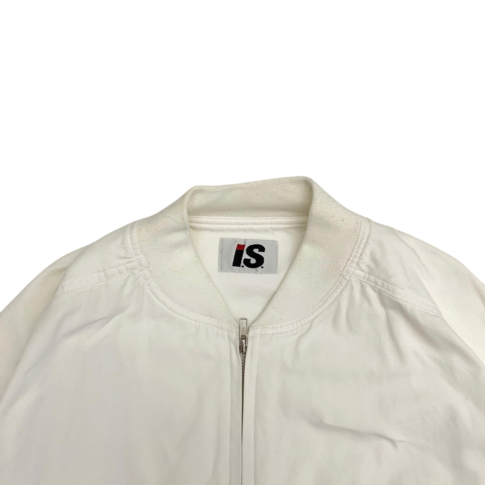 Issey Miyake Issey Sport AW1988 Care Label Bomber Jacket White (Fits M-L) thumbnail 4