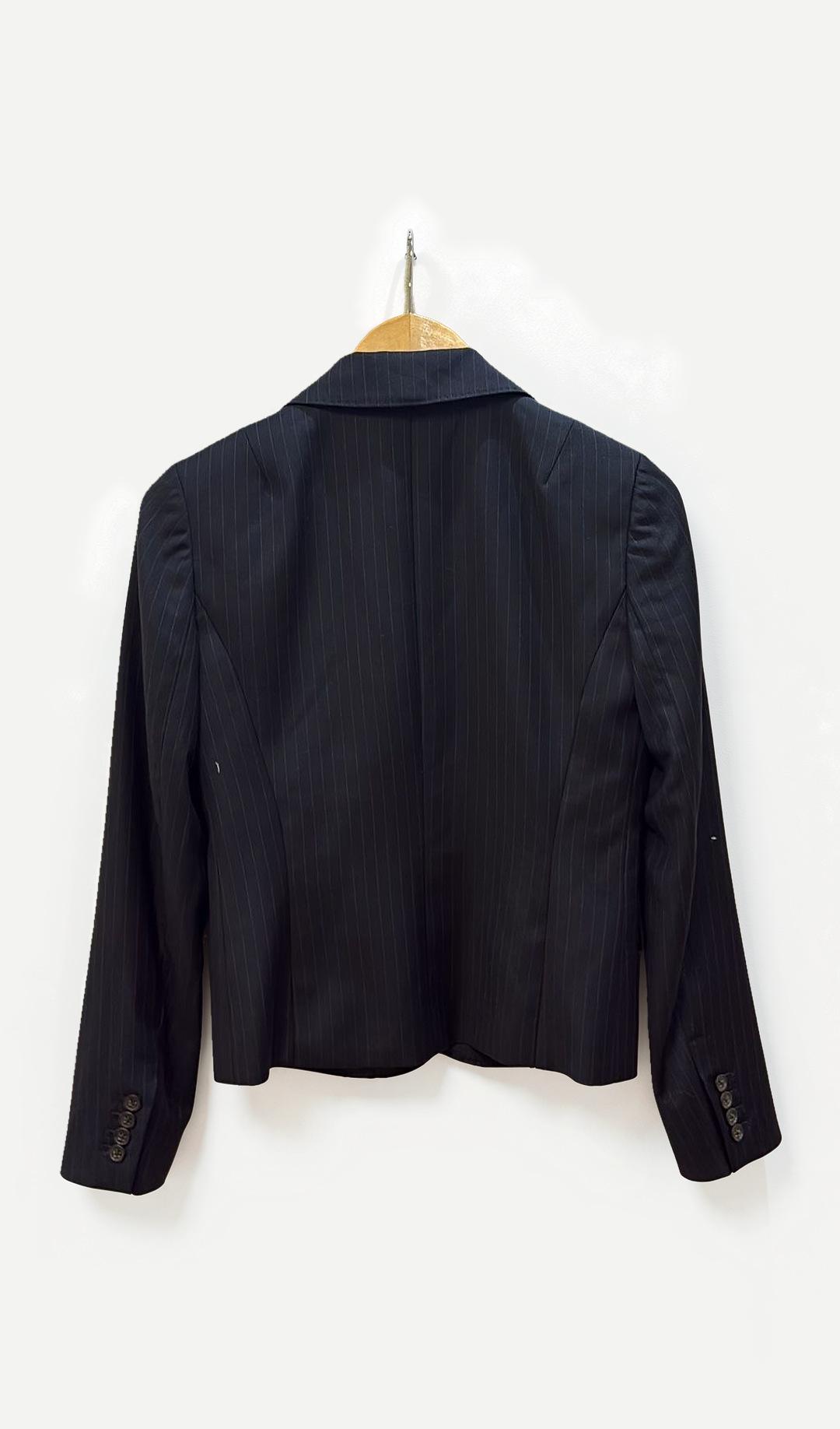J.Crew Navy Pinstripe Blazer 4 thumbnail 3
