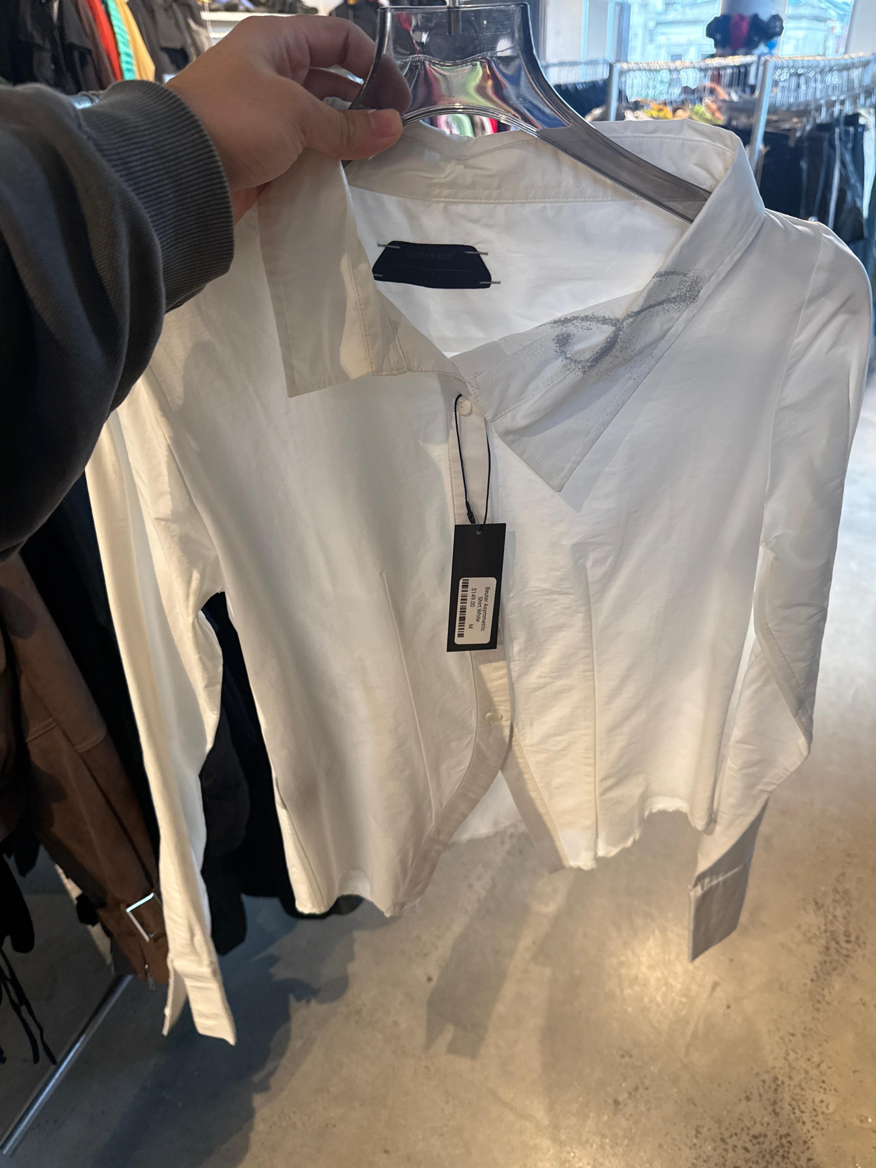 Beuter Asymmetric Shirt White