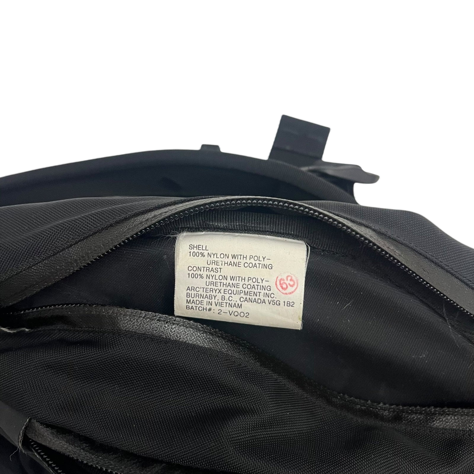 Arc'teryx Vintage Quiver Crossbody Bag Black/Yellow thumbnail 7
