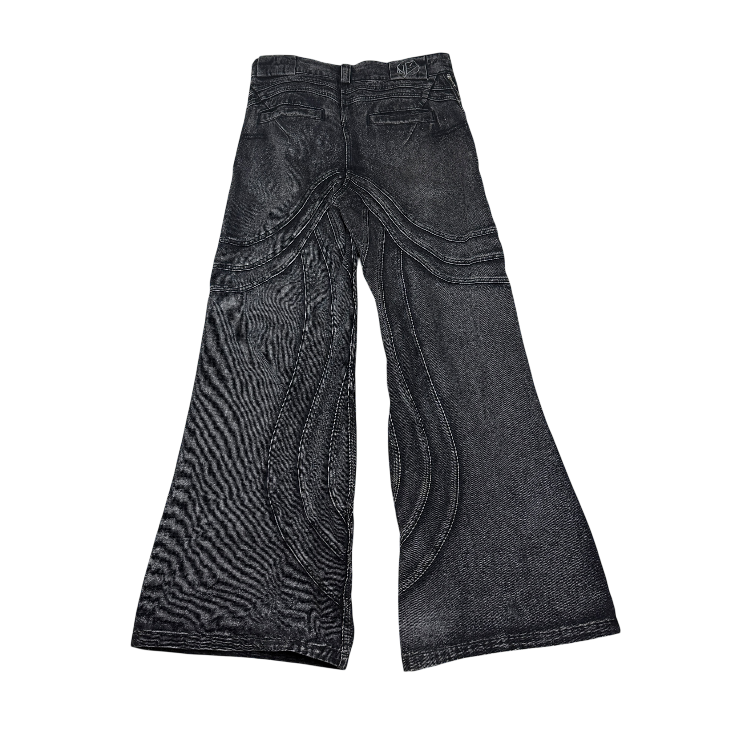 NO/FAITH STUDIOS Heavy Wave Jeans Black (Size M) thumbnail 4
