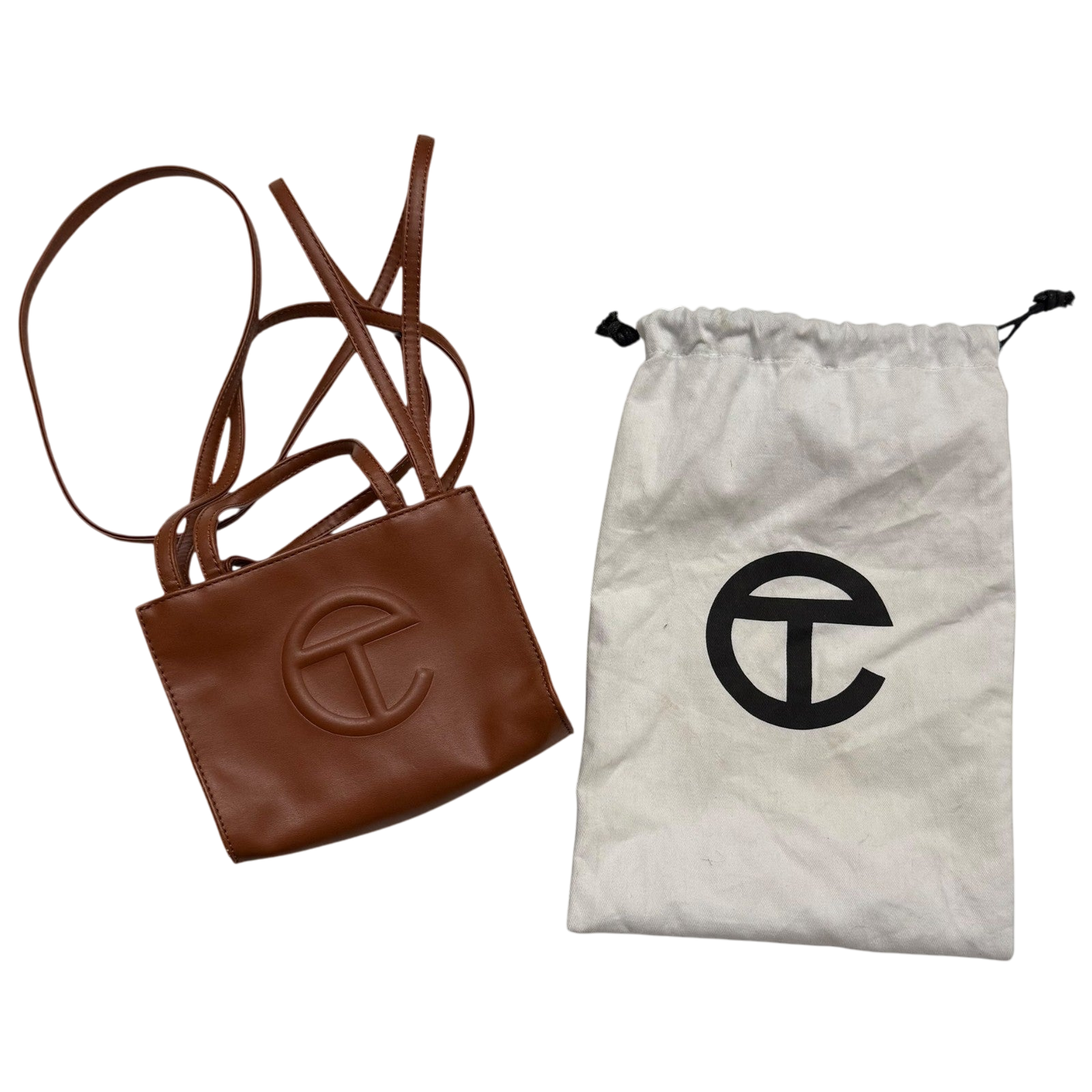 Telfar Small Shopping Bag Brown thumbnail 8