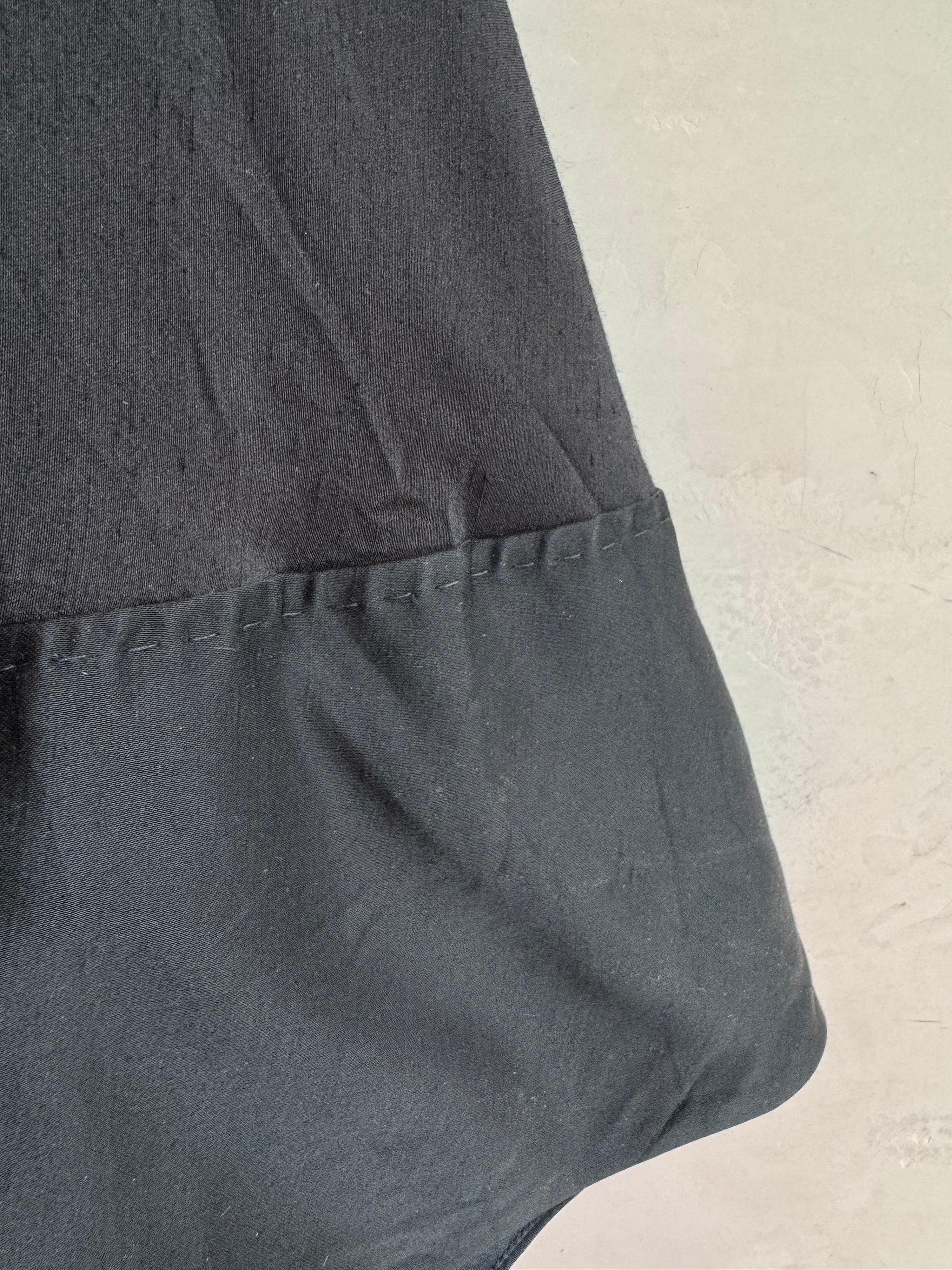 Coast Black Midi Skirt with Belt - size 8 thumbnail 7