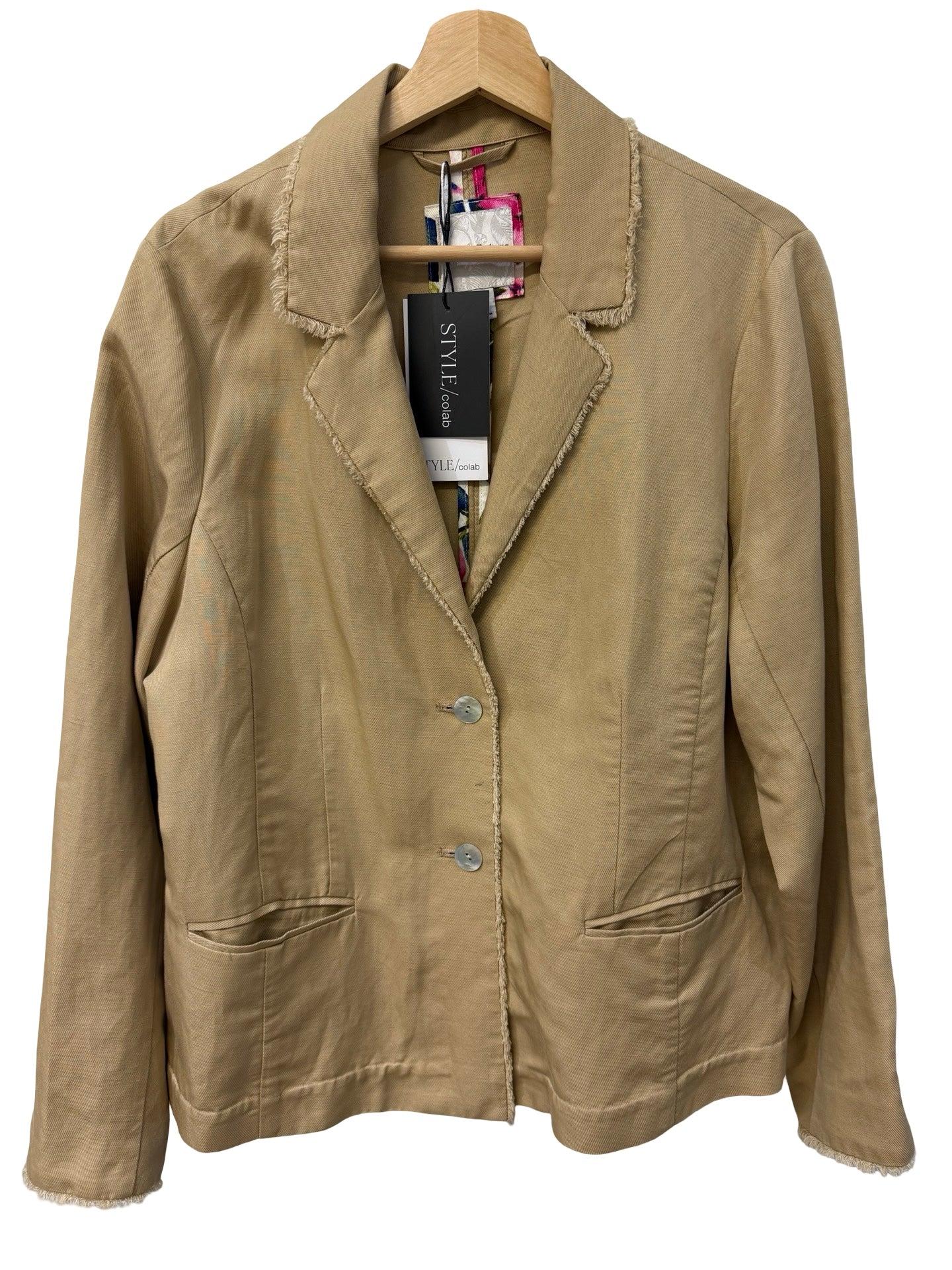 Tommy Bahama Khaki Blazer 14