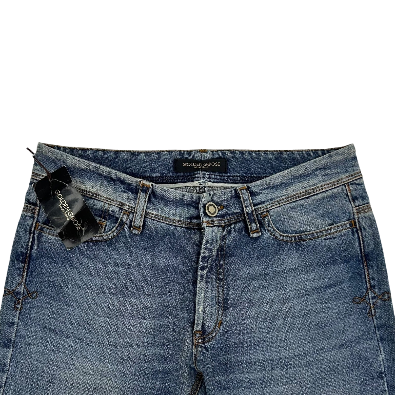 Golden Goose Arizona Bootcut Washed-Effect Jeans (Size fits 30") thumbnail 2