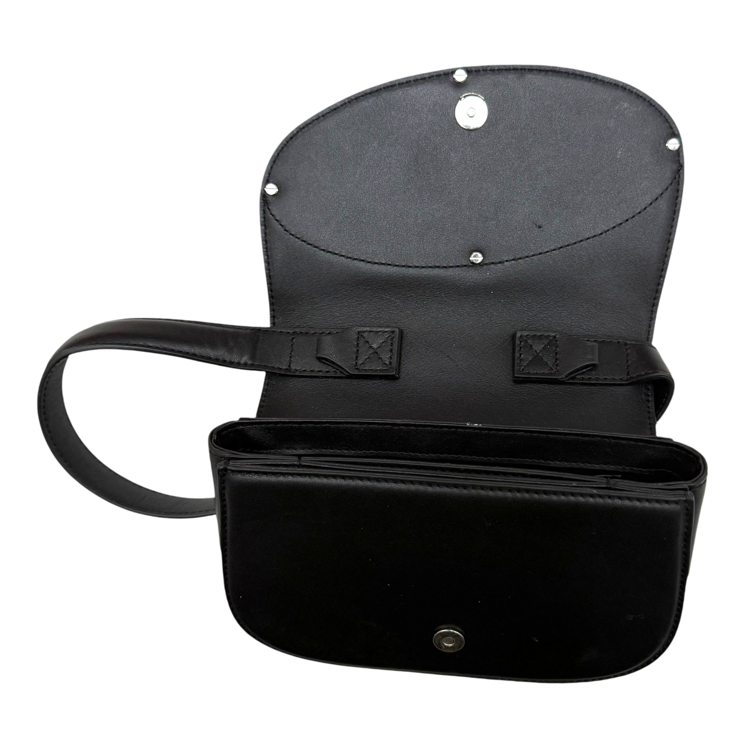Diesel 1DR Womens Shoulder Bag Black thumbnail 2