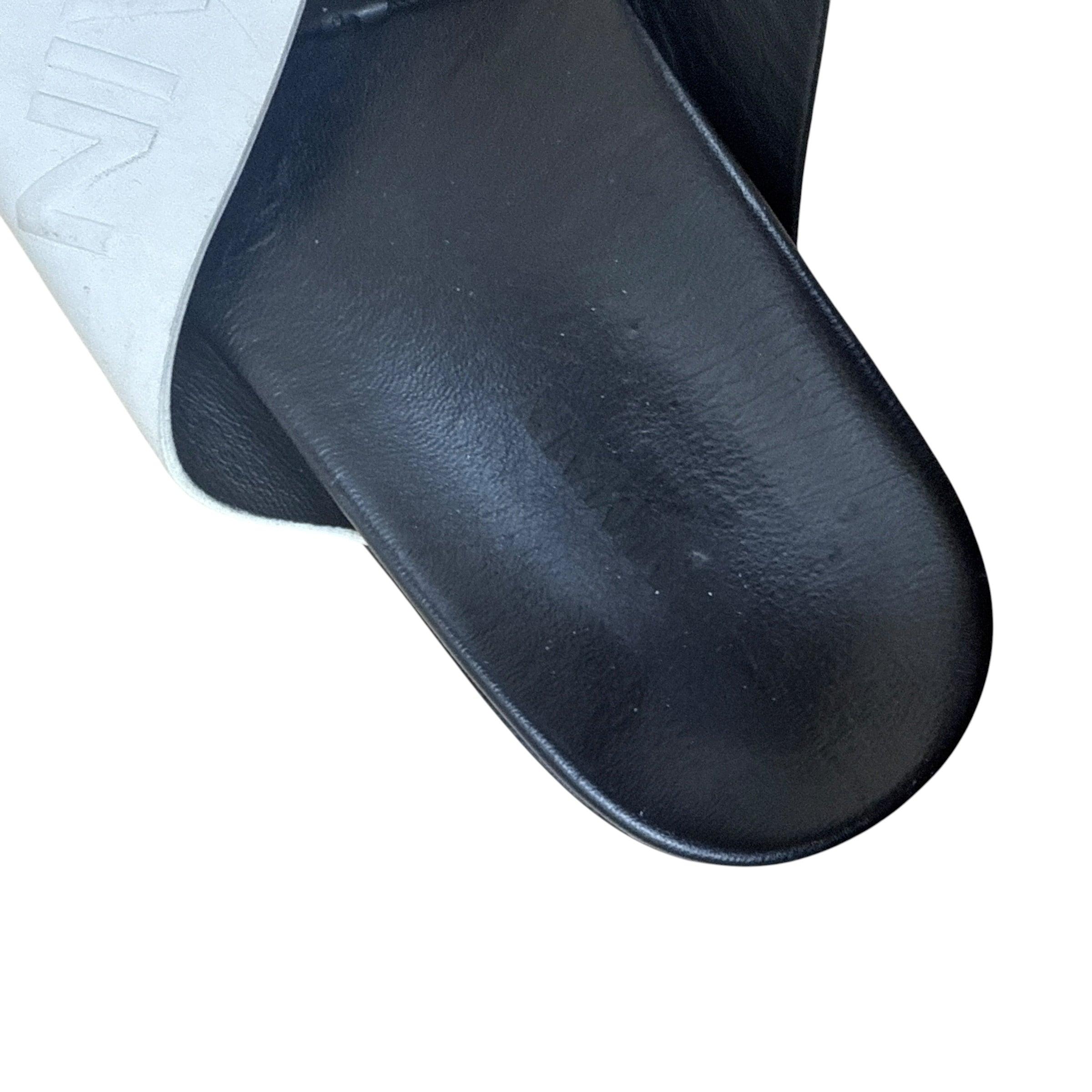 Balmain Leather Embossed Sandals Black (Size EU39) thumbnail 4