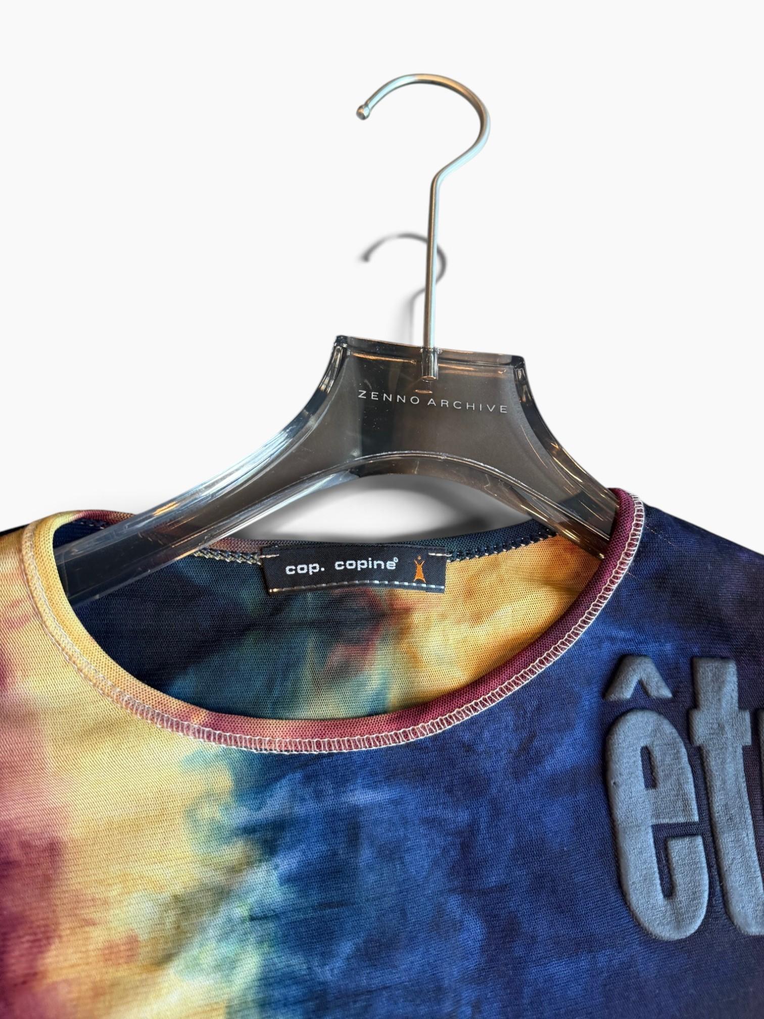 Cop Copine Flambeau Être Tie Dye Long Sleeve T-Shirt (Size O/S) thumbnail 2