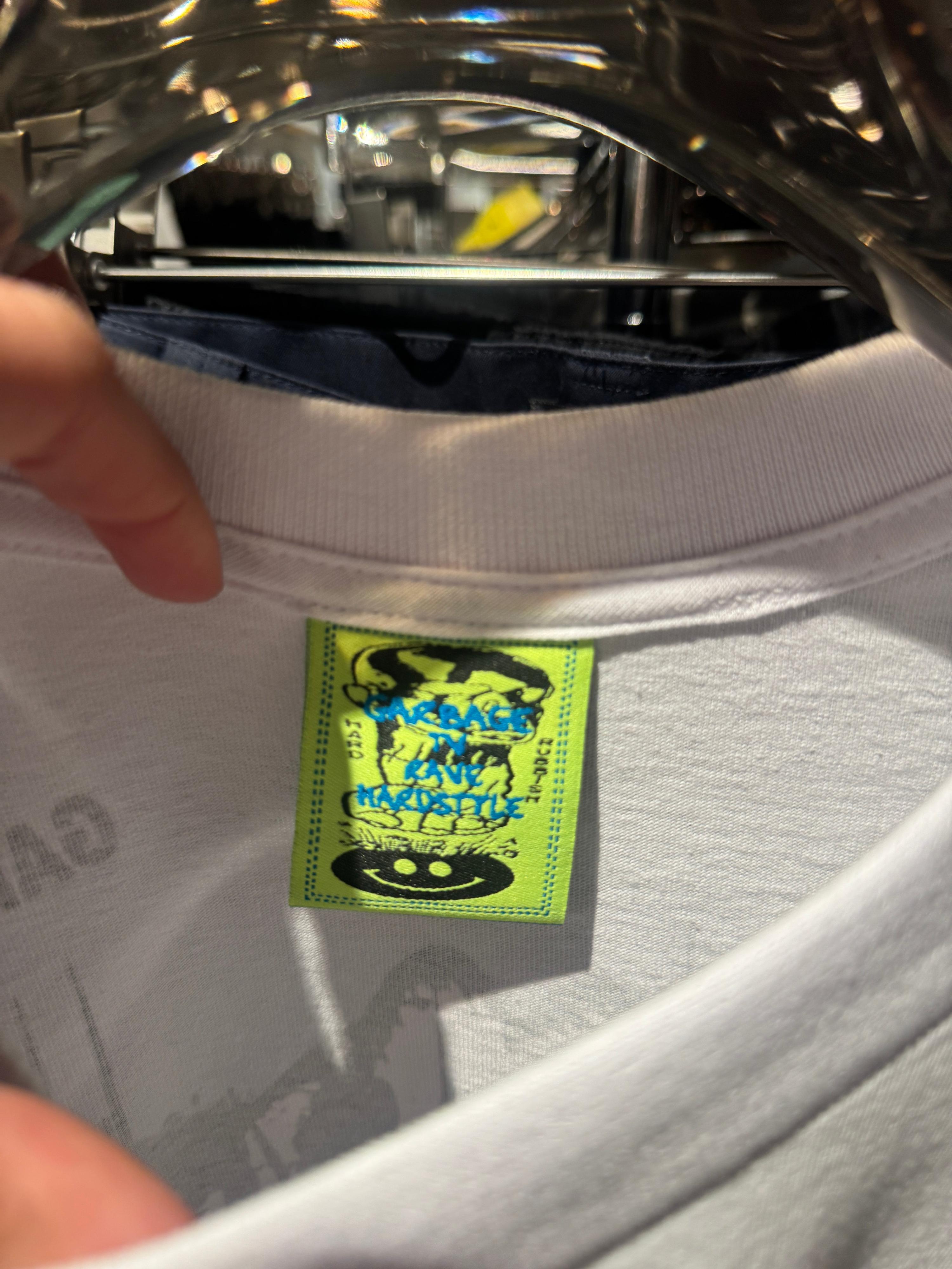 Garbage TV ‘Stand Up No Future’ T-Shirt White (Size M) thumbnail 2