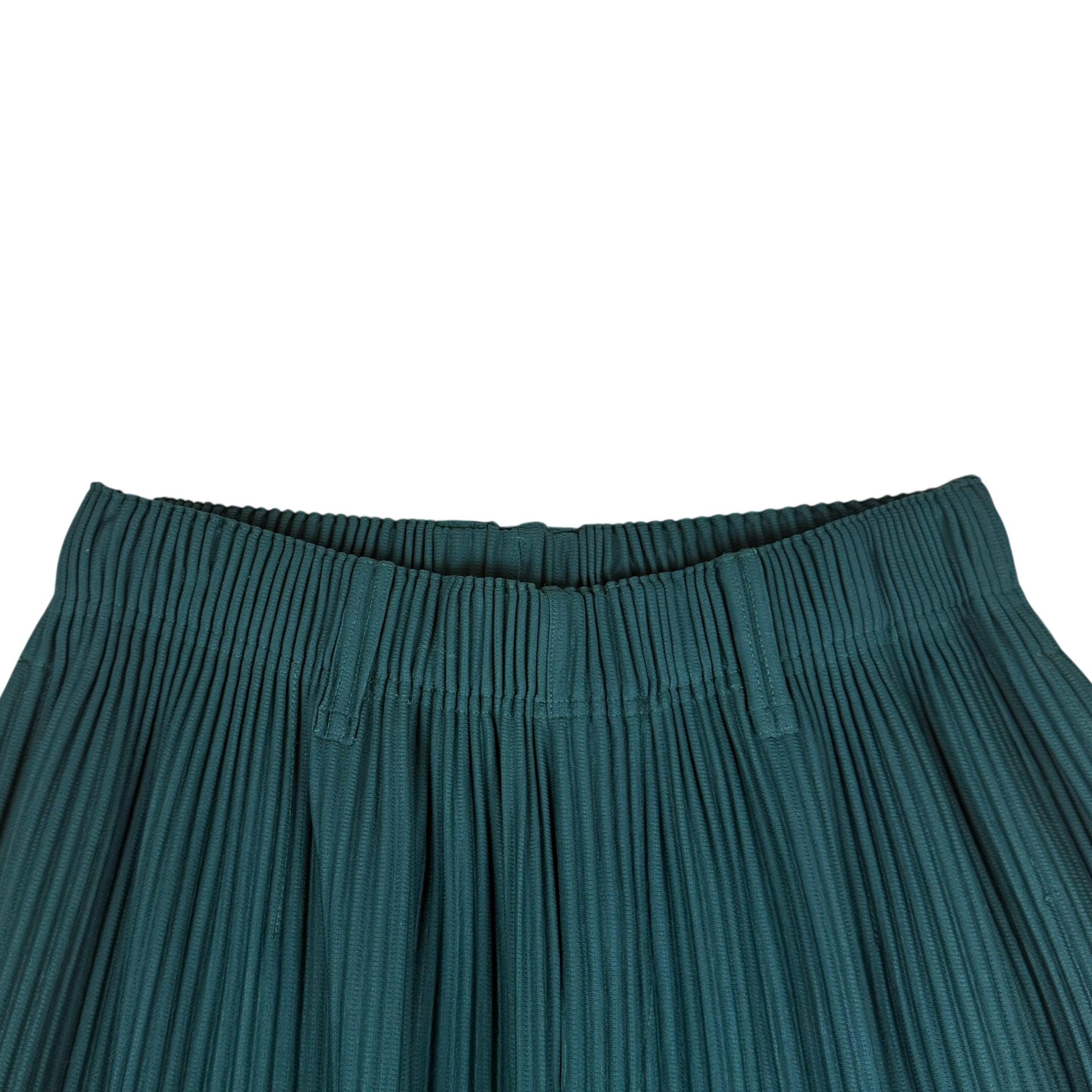 Issey Miyake Homme Plisse Pleated Pants Dark Green (Fits S-M) thumbnail 3