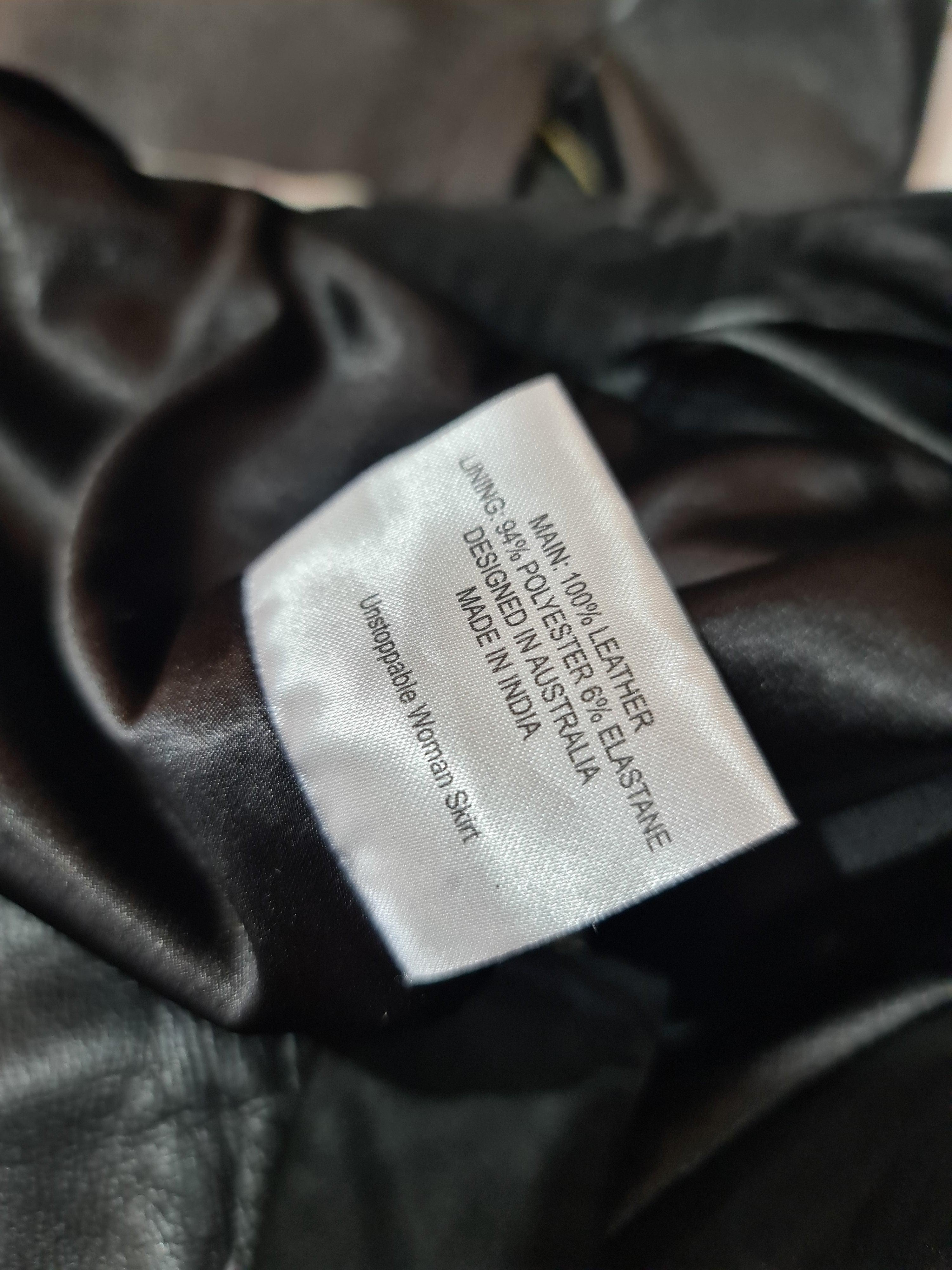 Vintage Alannah Hill Leather Skirt - size XS thumbnail 9