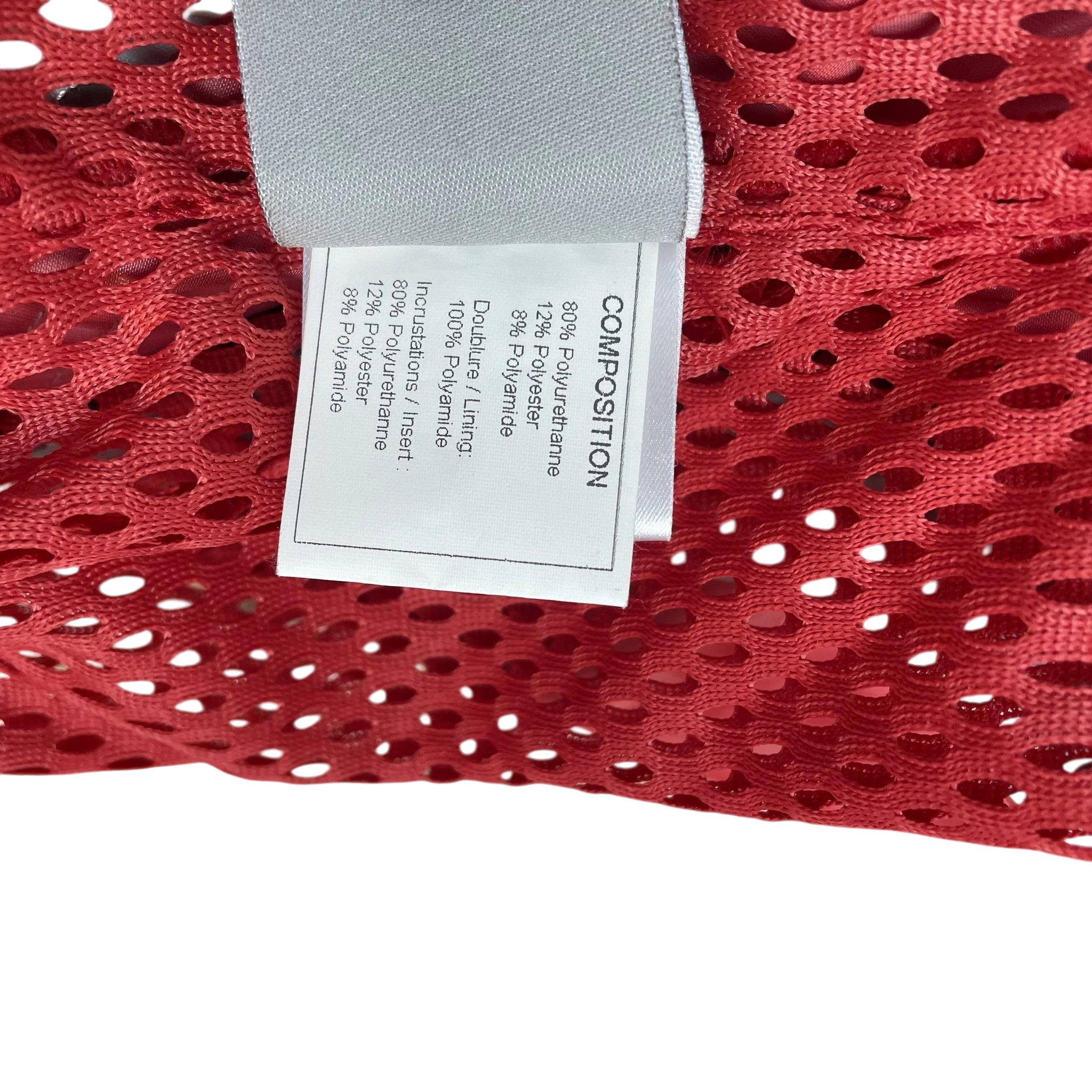 Chanel Sport 90s Poly Rain Coat Red (Size 40) thumbnail 8