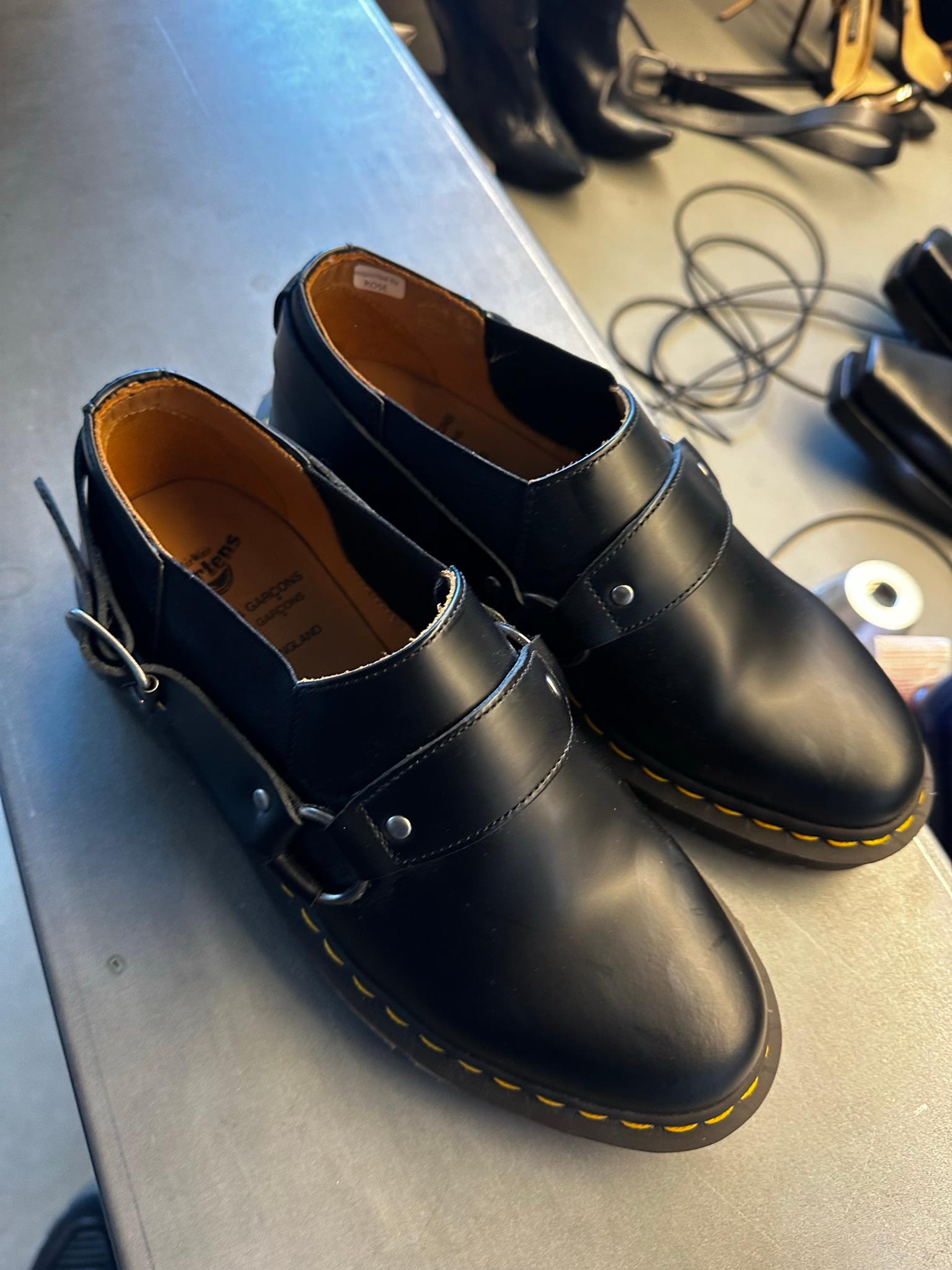 Dr Martens x Comme des Garçons Harness Loafers Black (Size UK 6)