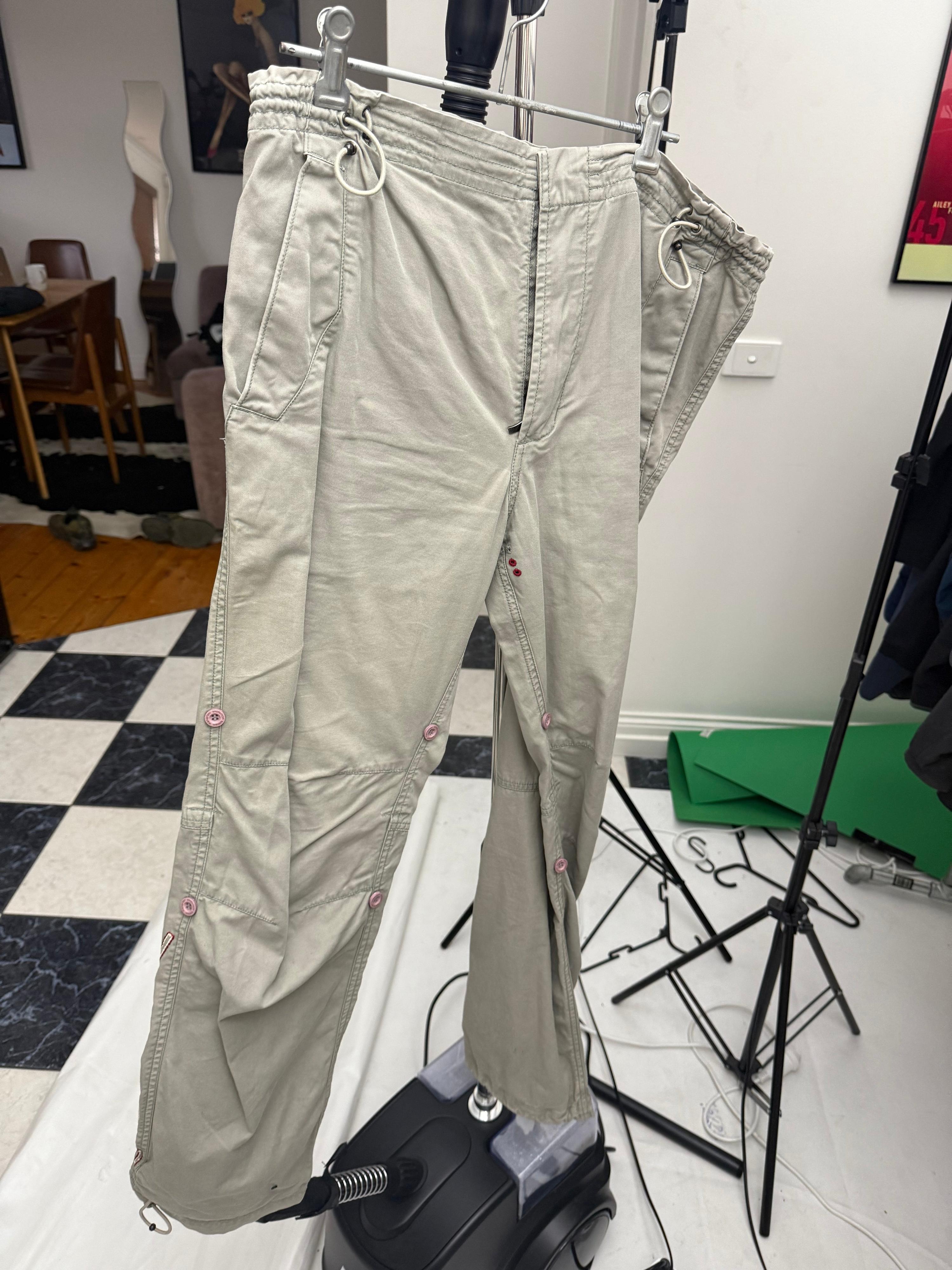 Maharishi Snake Embroided Snow Pants Light Green (Size M)