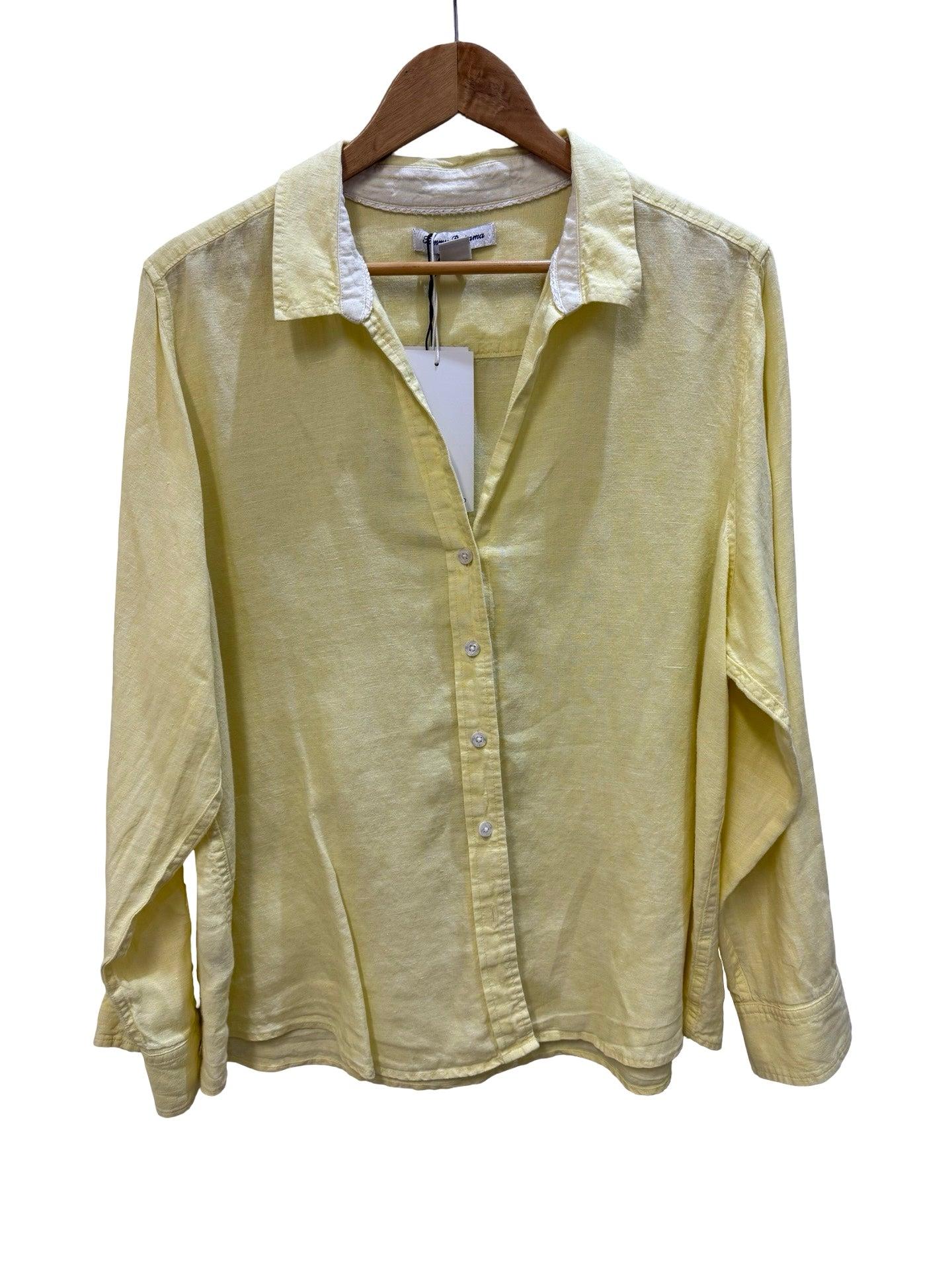 Tommy Bahama Yellow Shirt XL
