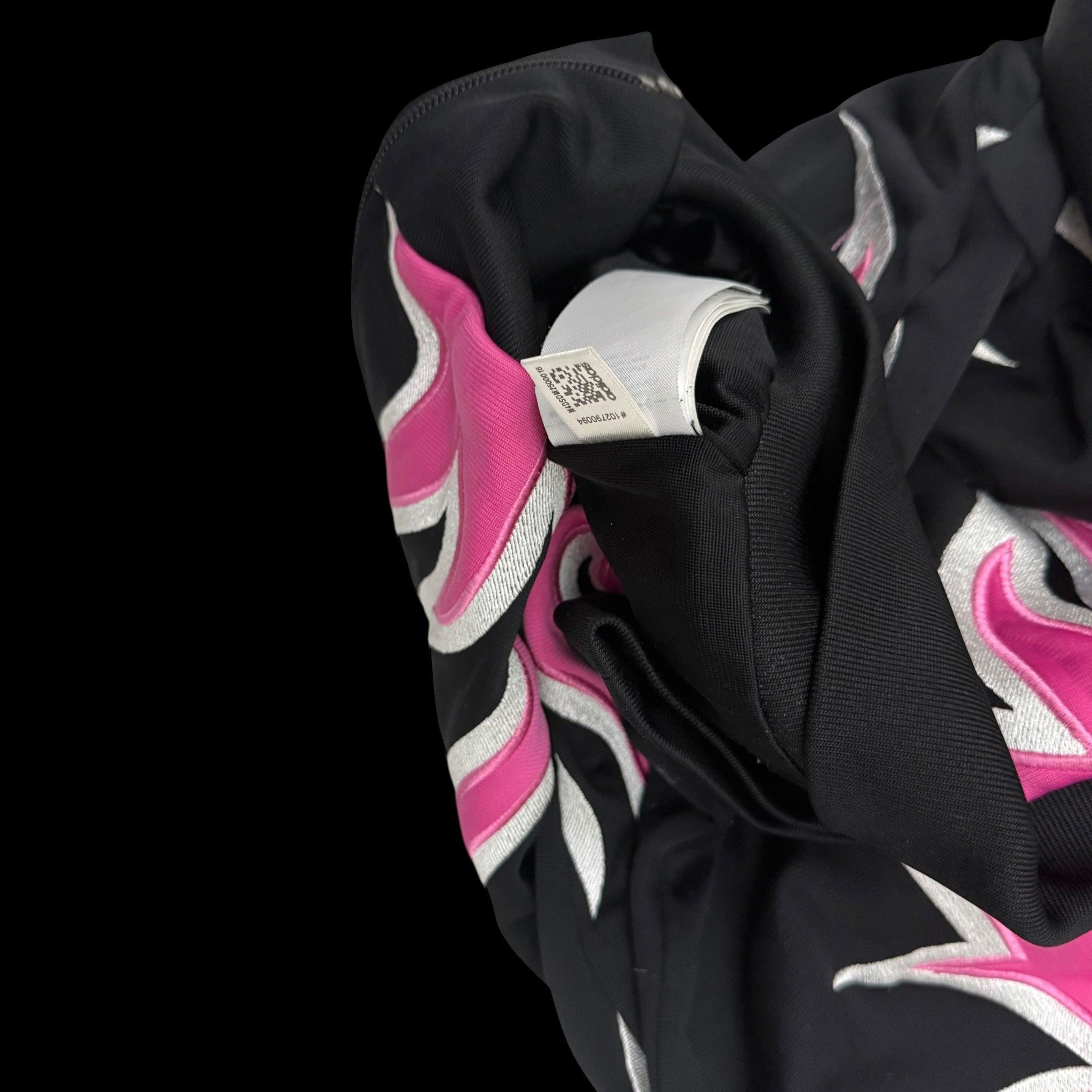 Jeremy Scott x Adidas Jacket Pink Flames Tracksuit Jacket (Fits S-M) thumbnail 10