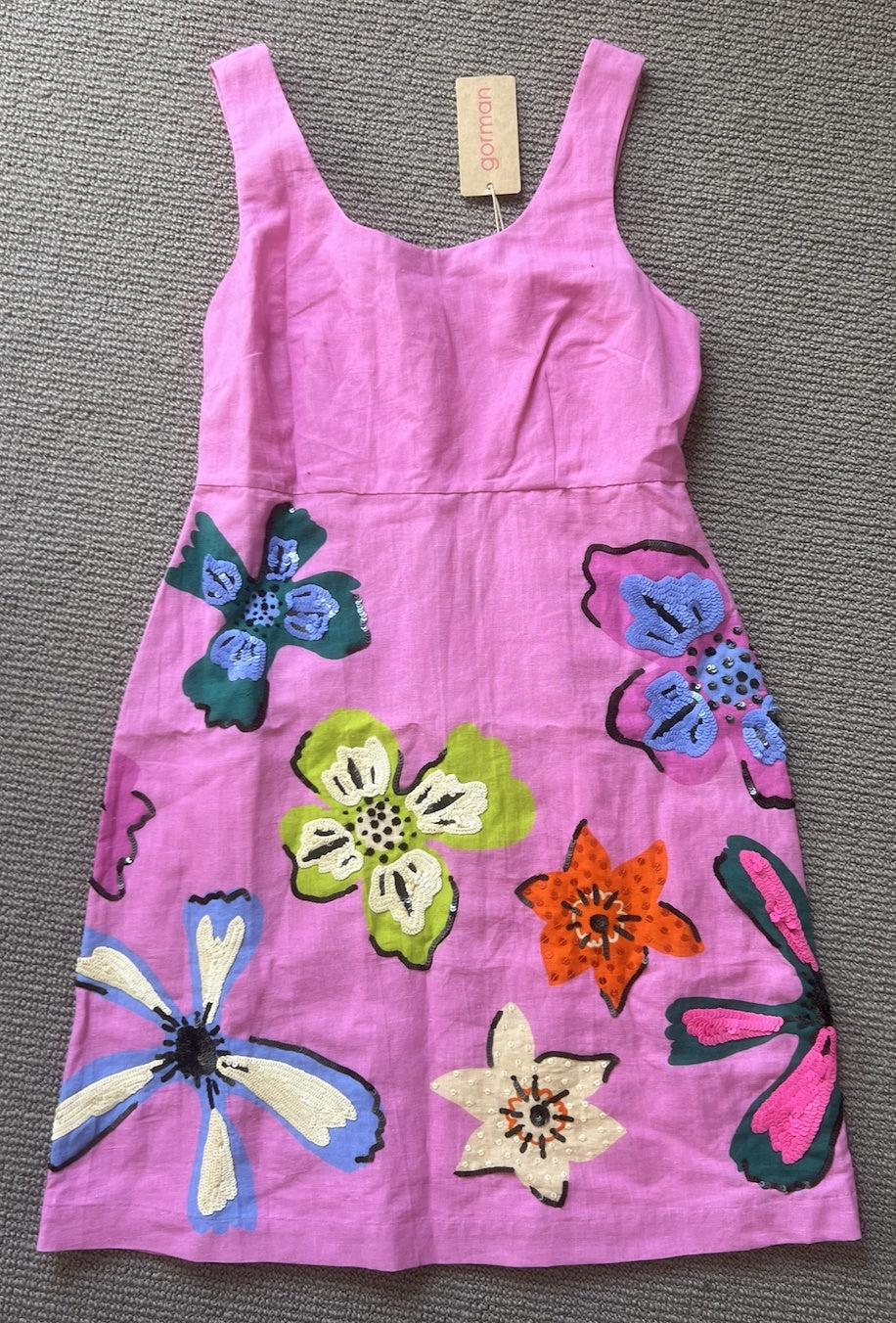 Gorman Pink Mini Dress Size 8