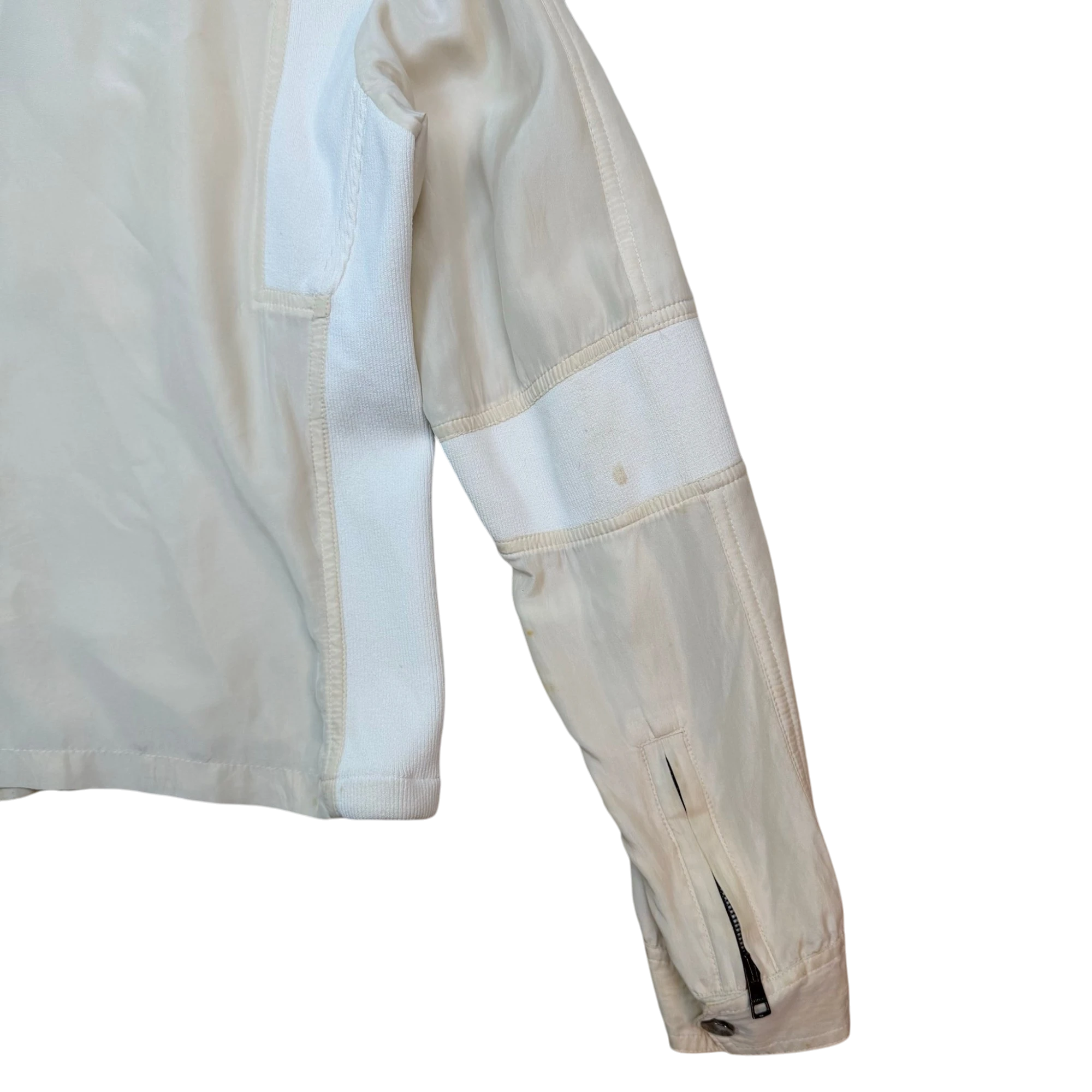 Gucci 90s Silk Jacket Ivory (Size 46/S Mens) thumbnail 6