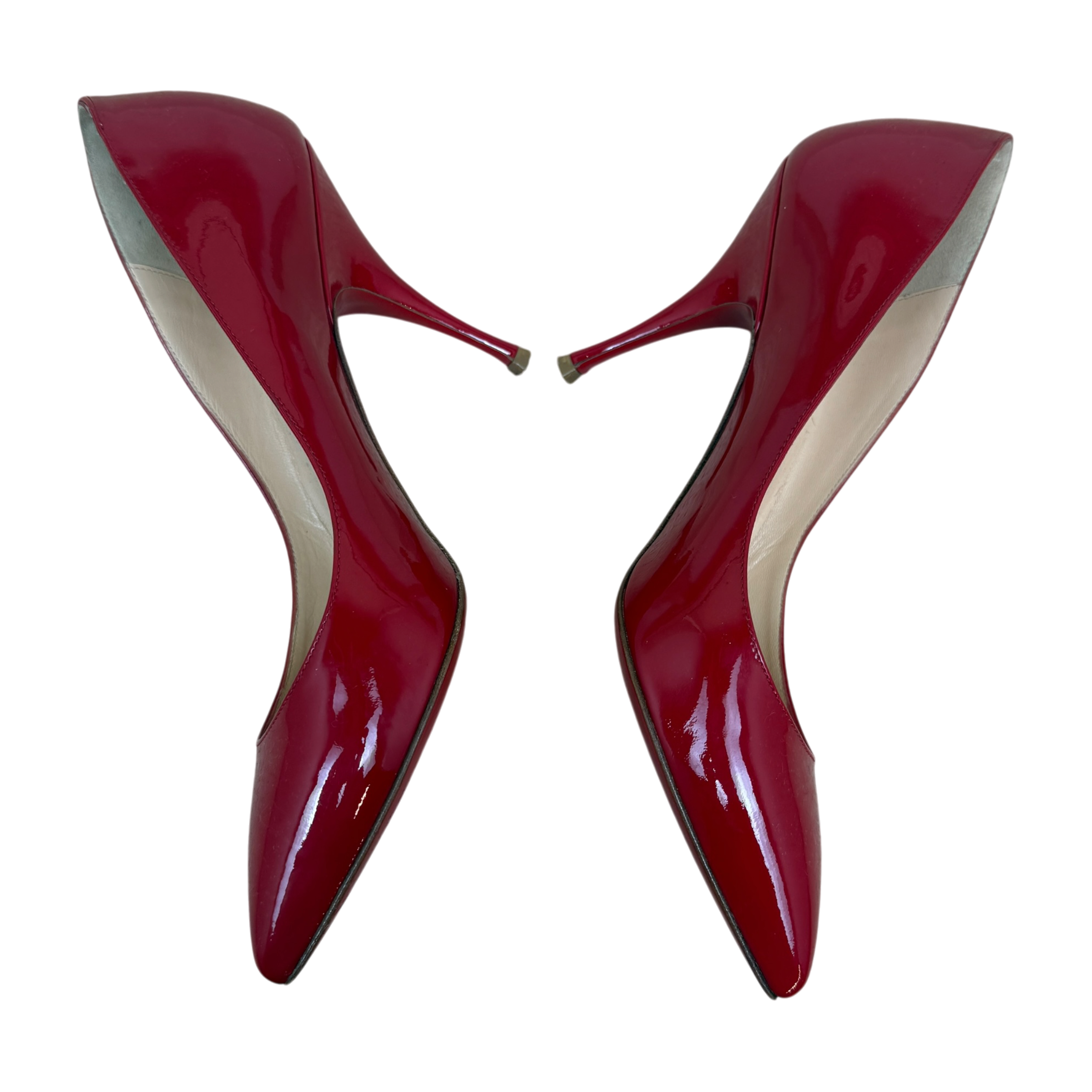 Christian Louboutin Patent Leather Calf Pumps Red (Size EU36) thumbnail 3