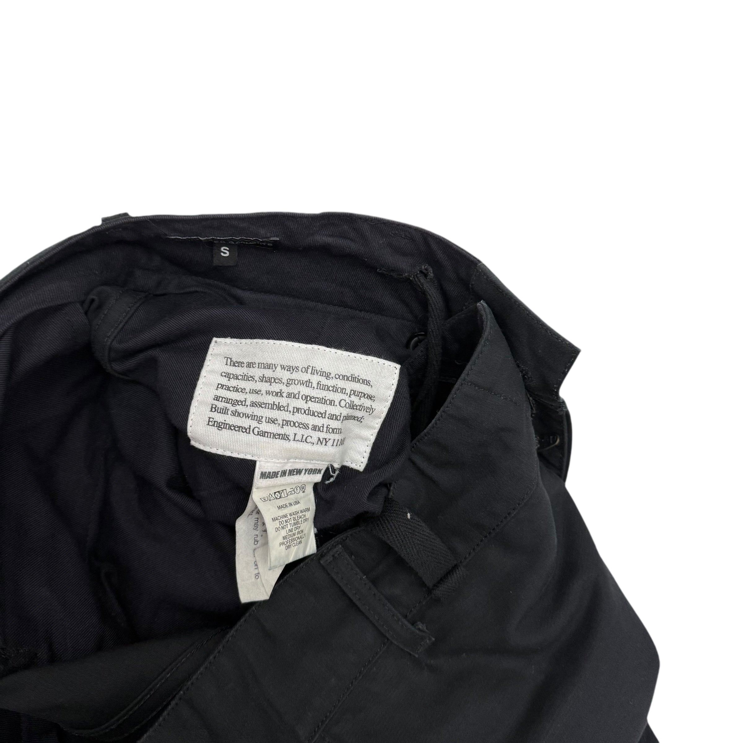 Engineered Garments Ripstop FA Pants Black (Size S) thumbnail 5