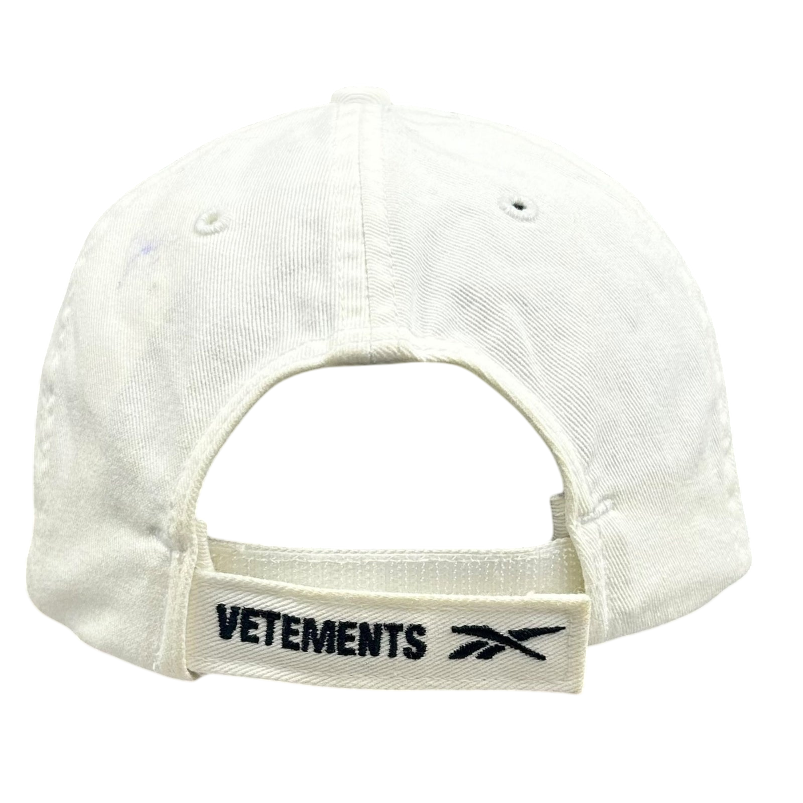 Vetements x Reebok Ring Eyelet White Cap thumbnail 4