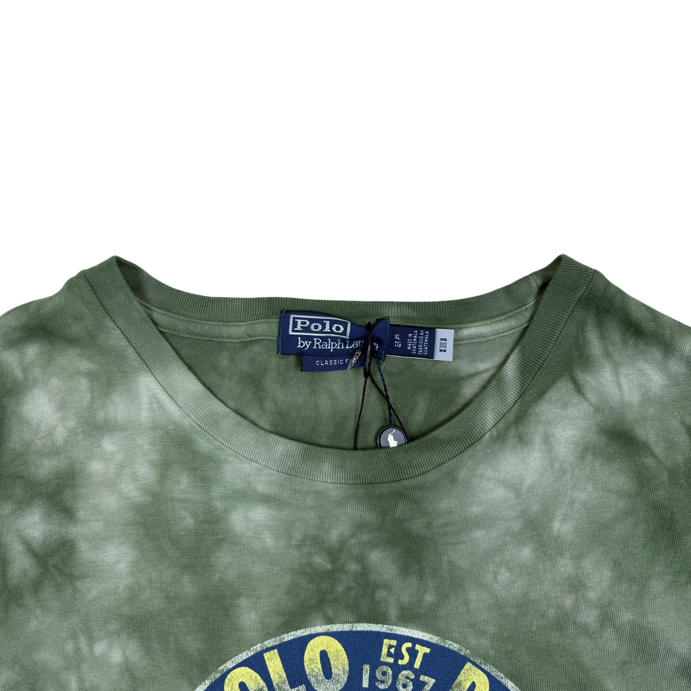 Polo Ralph Lauren Key West Marlin Club Tie-Dye T-Shirt Green (Size XL) thumbnail 2