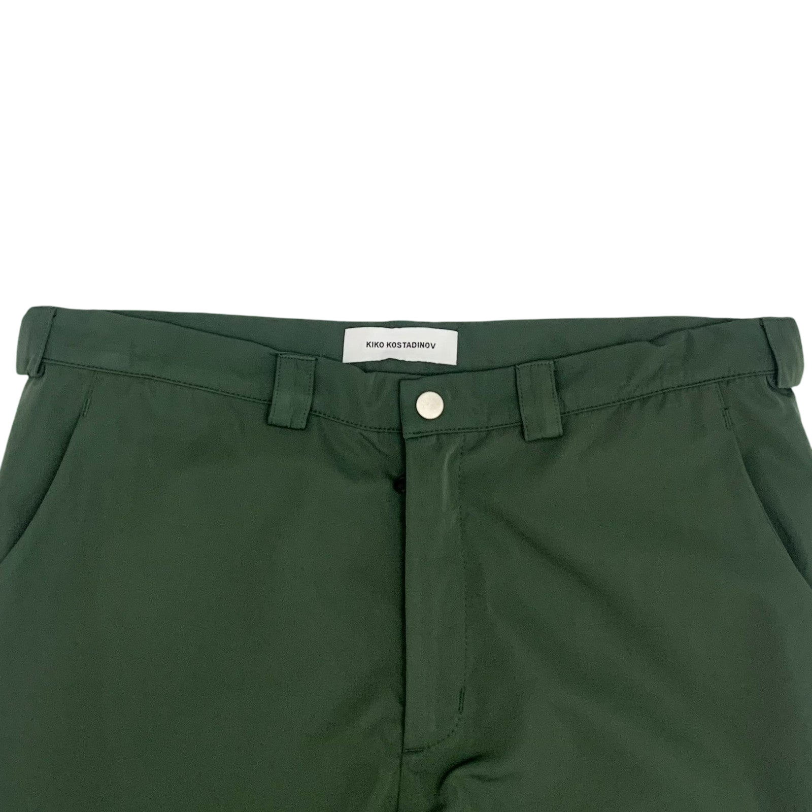 Kiko Kostadinov AW18 Gaetan Striped Trousers Green / Black (Size M) thumbnail 2