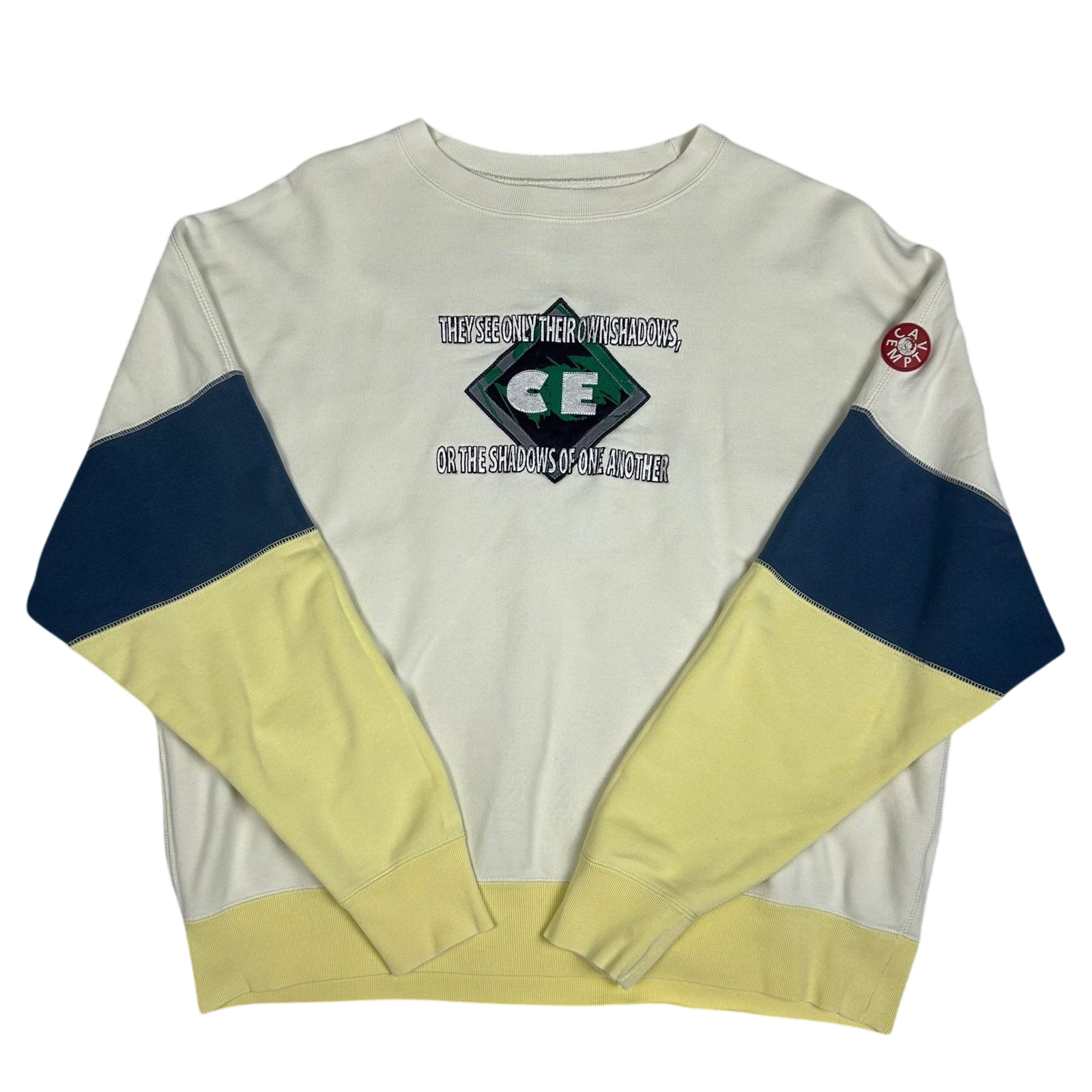 Cav Empt Tri Colour Sweatshirt (Fits M/L)