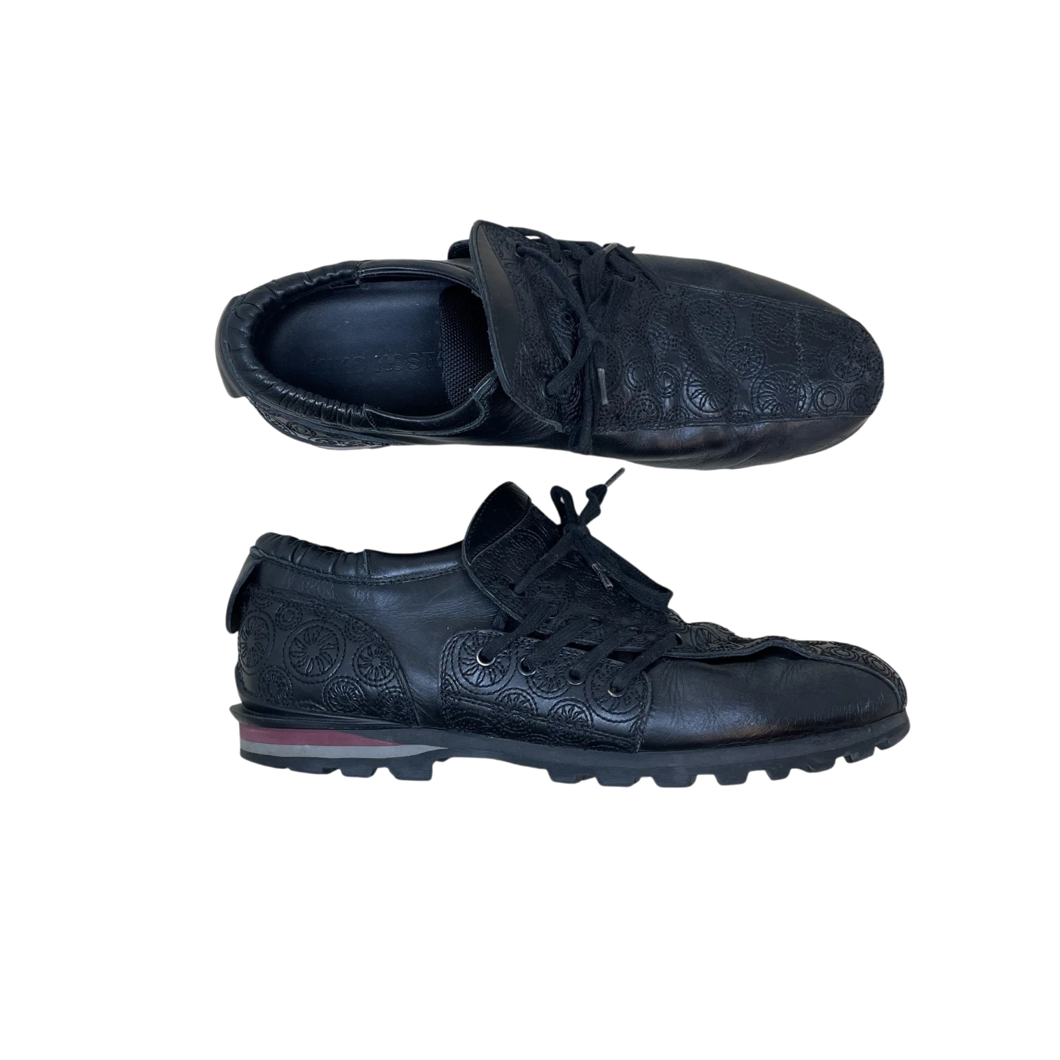 Kiko Kostadinov Haidu Lace-Up Leather Shoes Black (Size US11/EU44)