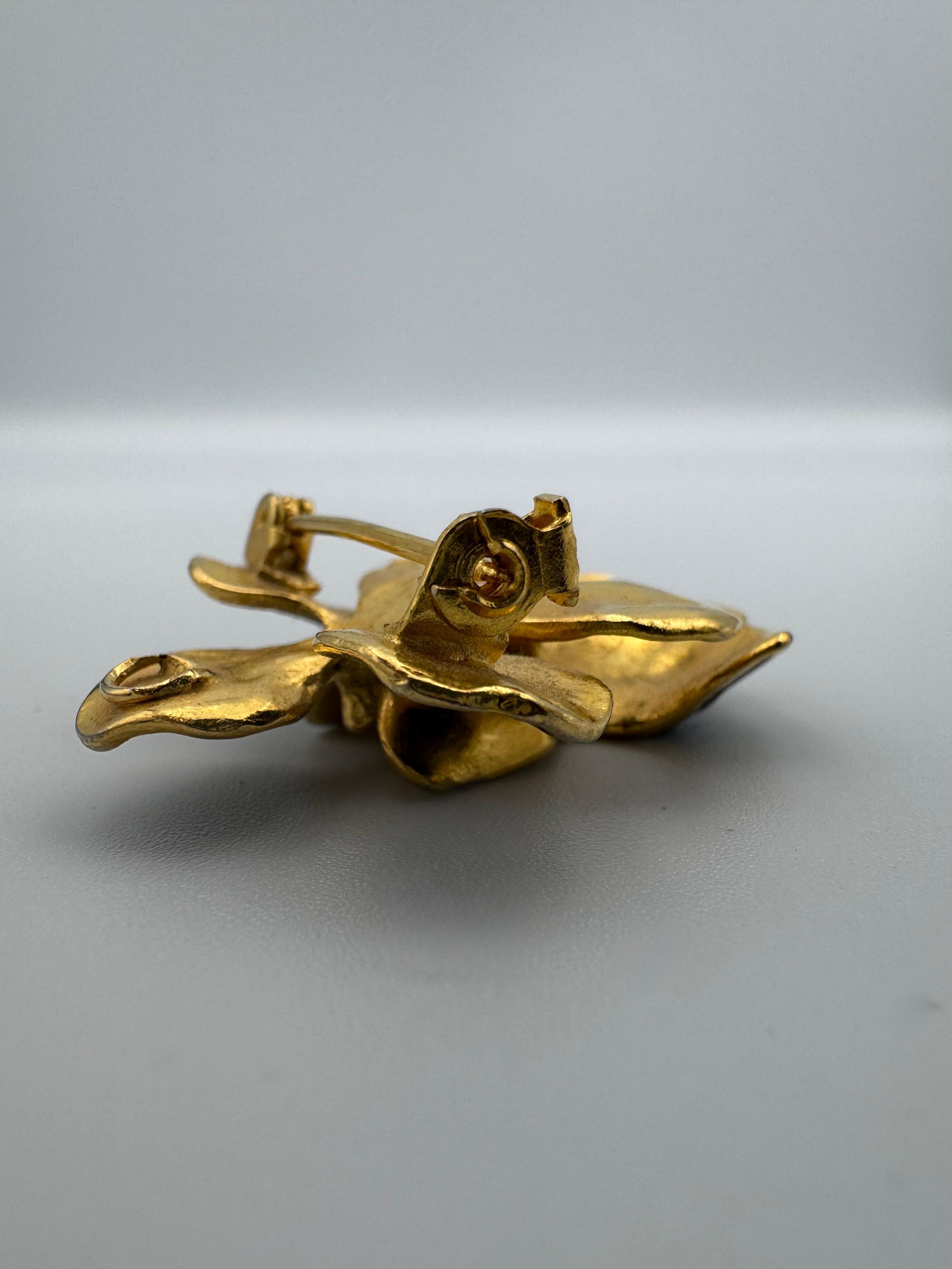 Orchid Brooch thumbnail 4