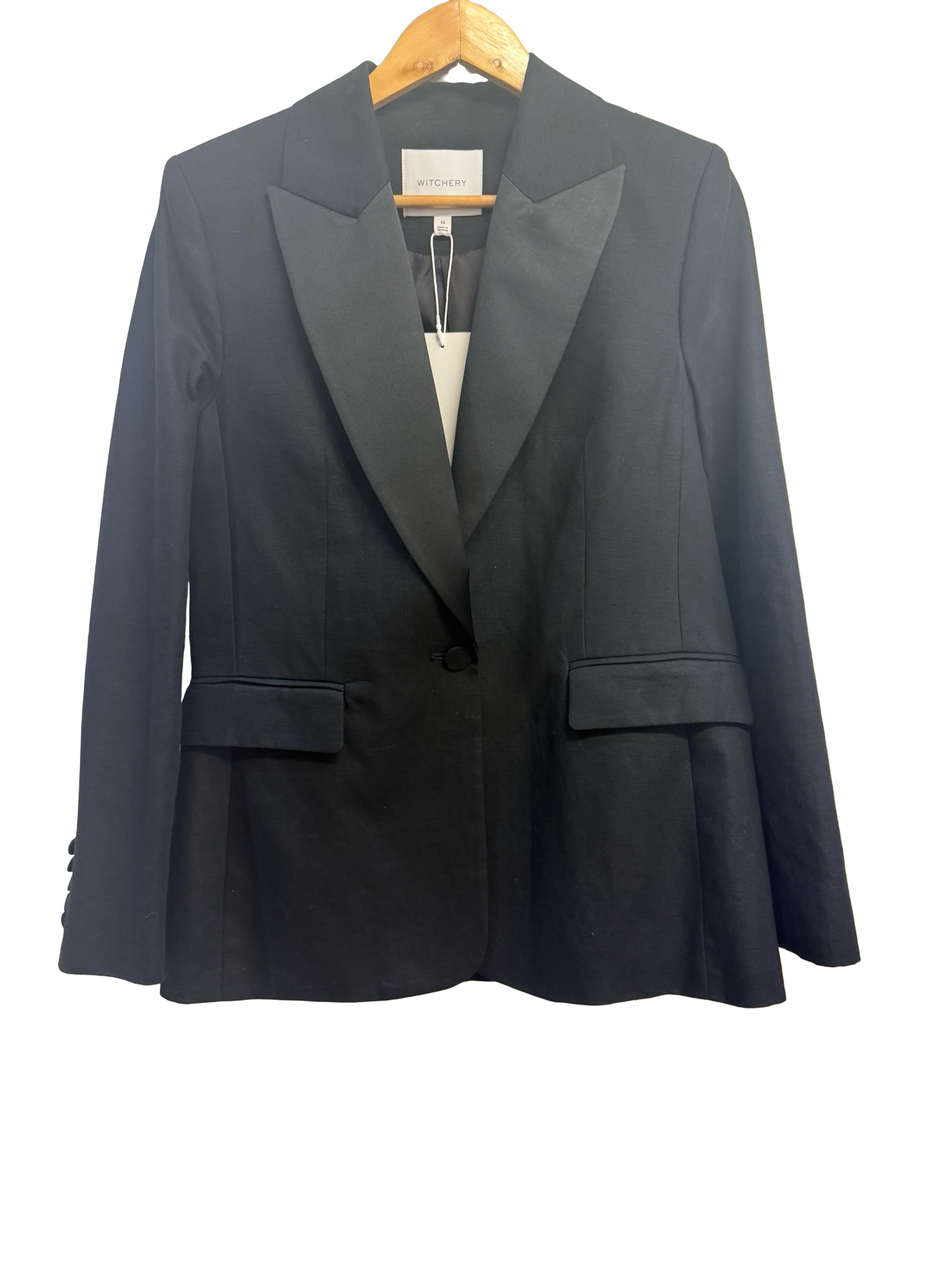 Witchery Black Blazer 10