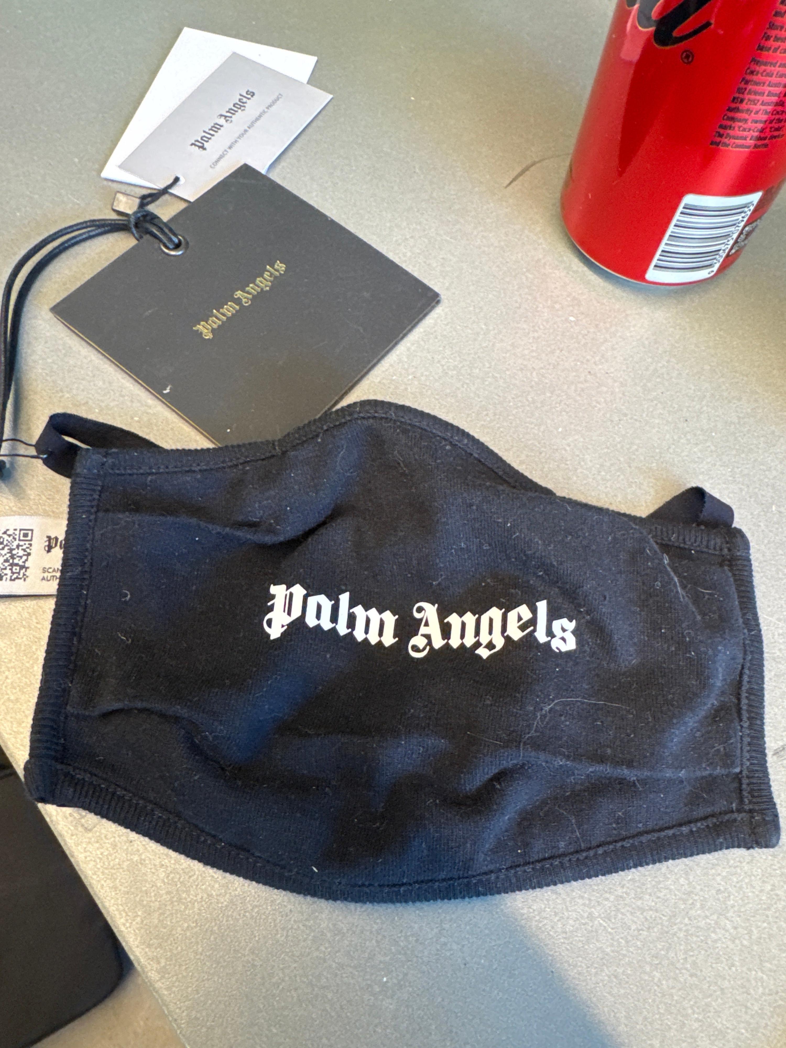 Palm Angels Face Mask Black