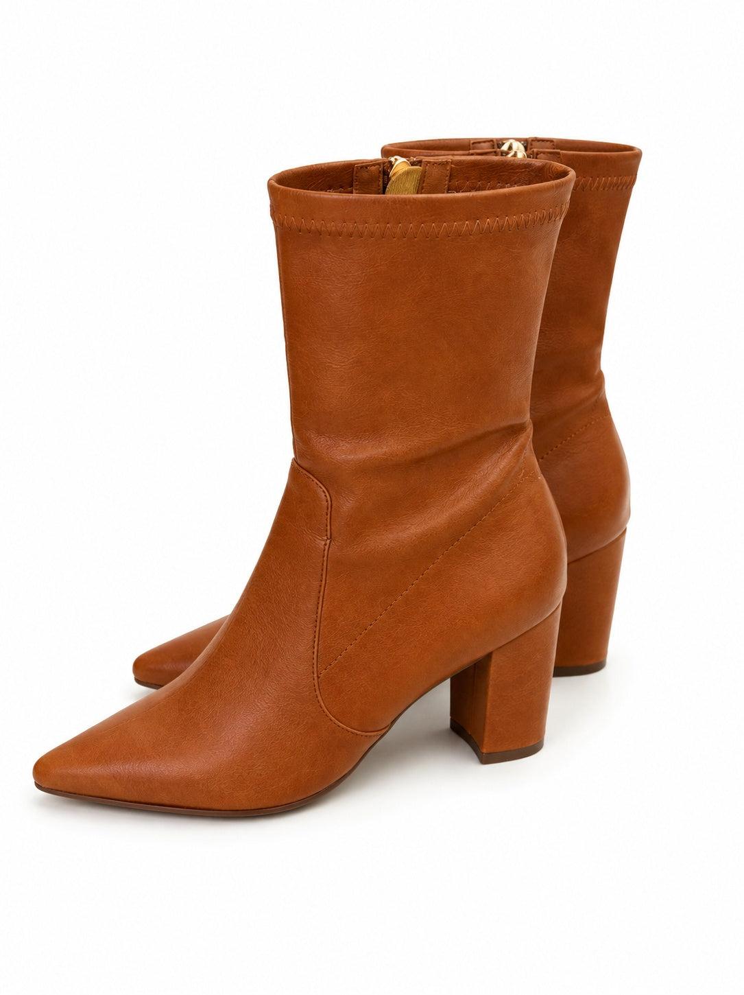 Midas Tan Ankle Boots 7 AS IS