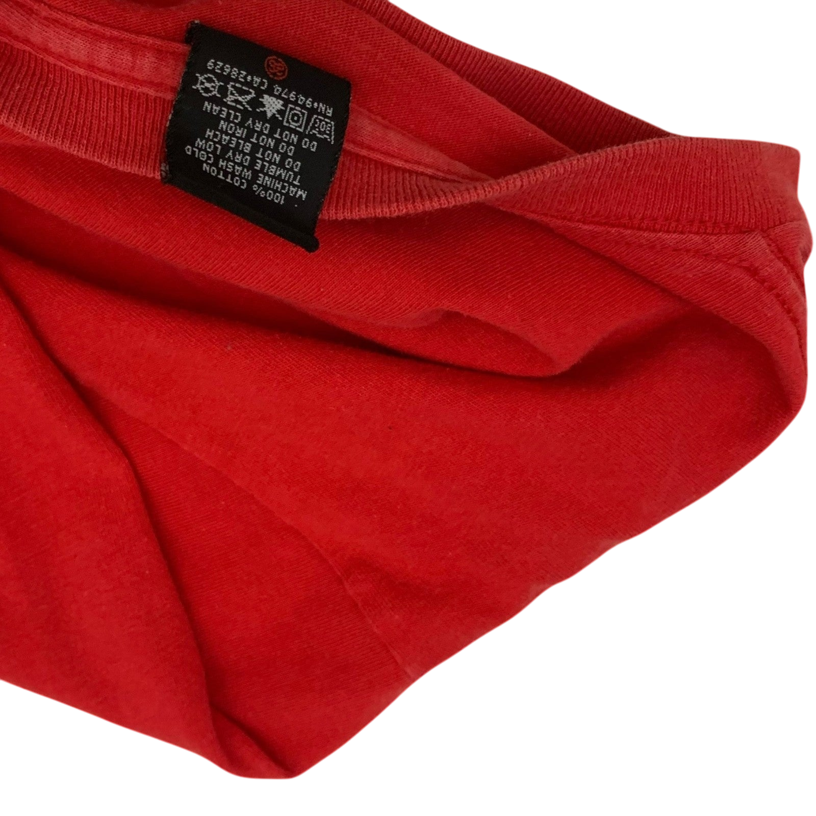 Stussy Vintage 00s Color Dot Longsleeve Red (Fits S-M) thumbnail 4