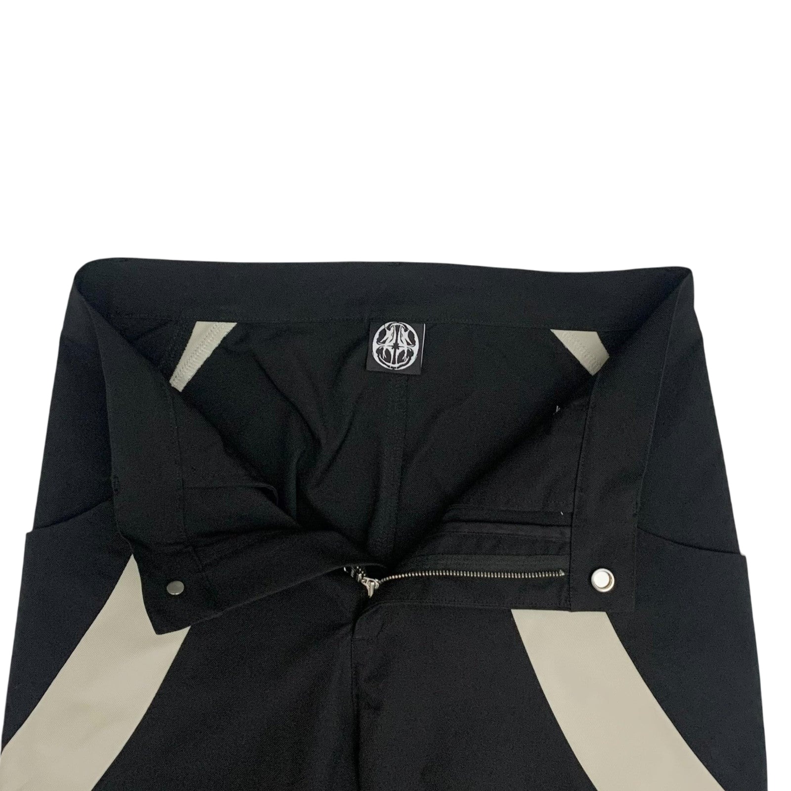 Moth Studios Panelled Nylon Pants Black / Grey (Size M) thumbnail 3