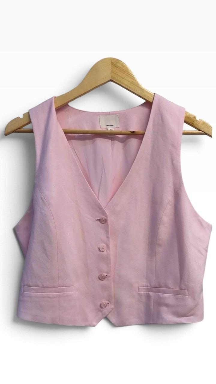 H&M Pink Vest 12 thumbnail 2